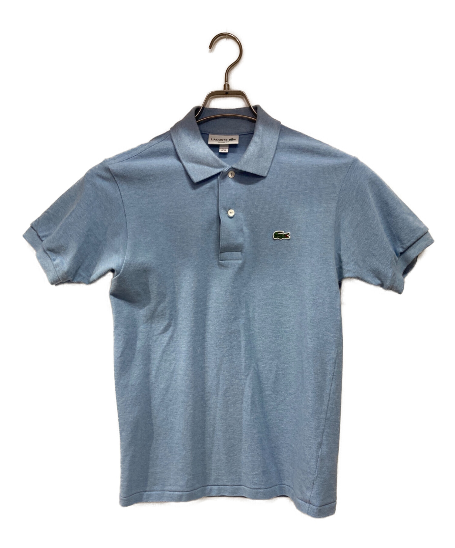 中古・古着通販】LACOSTE (ラコステ) ポロシャツ ブルー サイズ:USA XS