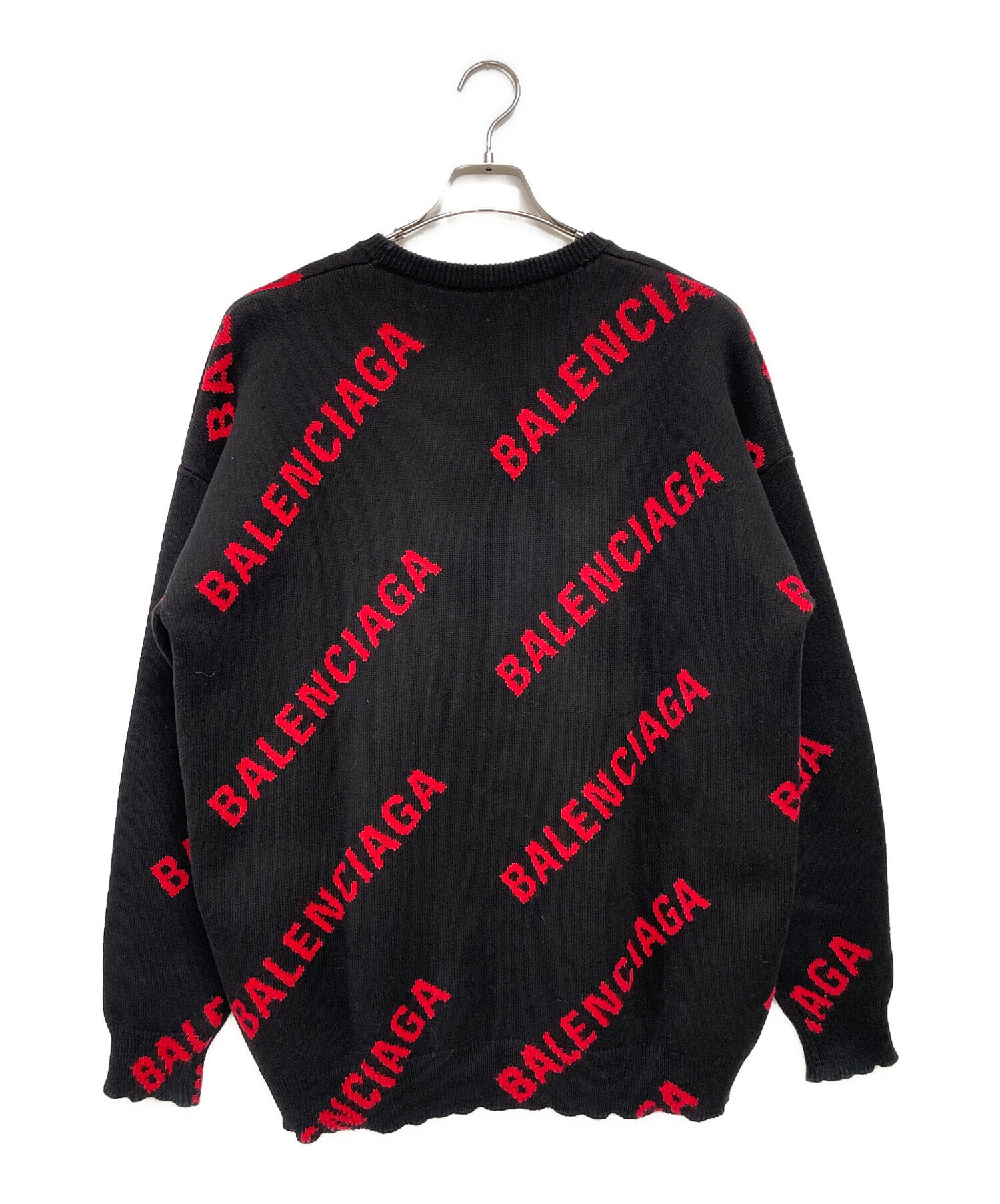 中古・古着通販】BALENCIAGA (バレンシアガ) ニット ブラック サイズ:S