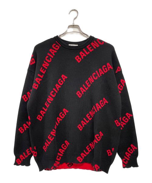 中古・古着通販】BALENCIAGA (バレンシアガ) ニット ブラック サイズ:S