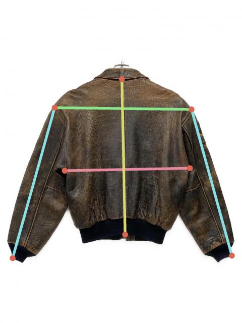 中古・古着通販】AVIREX (アヴィレックス) レザーフライト