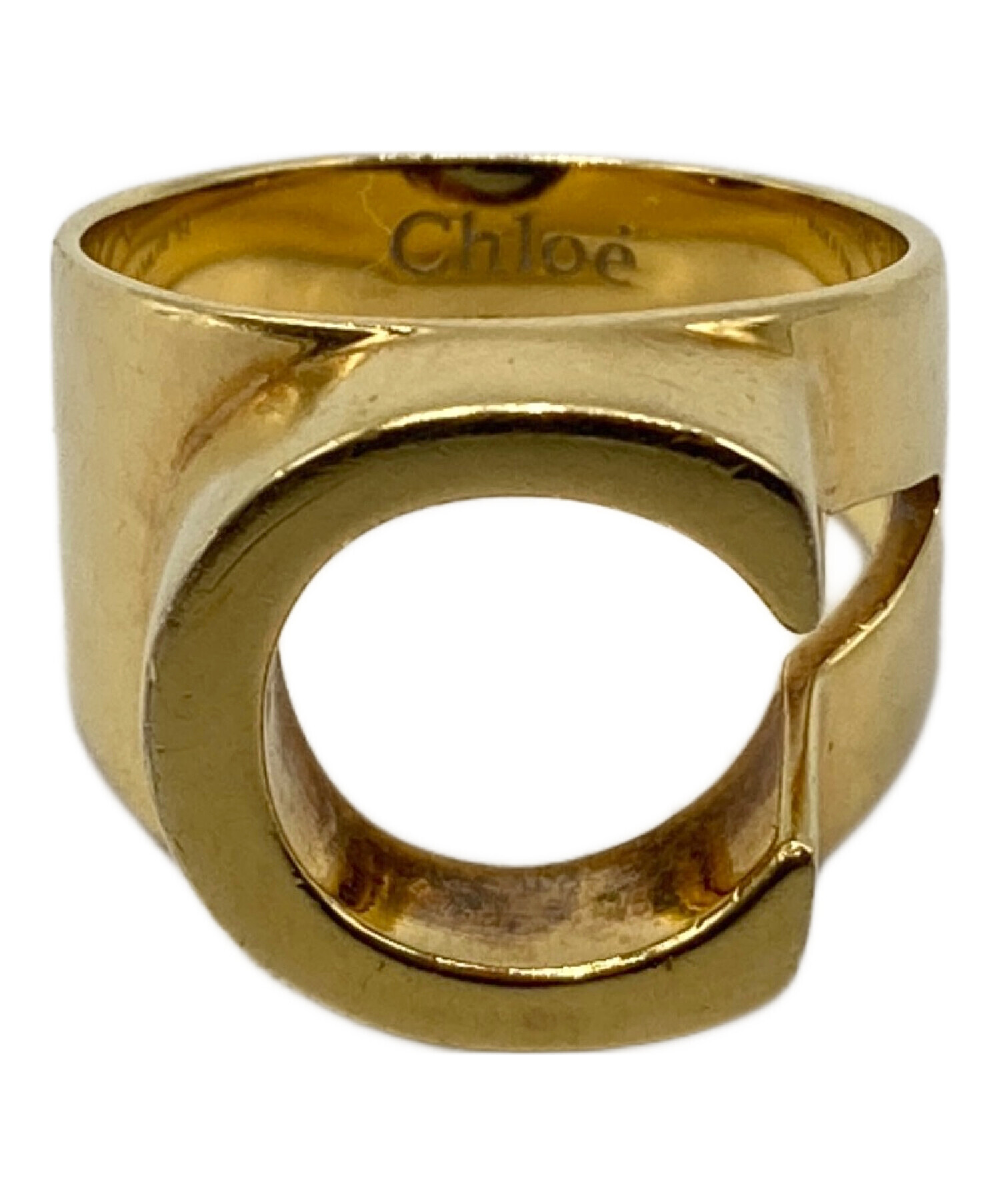 中古・古着通販】Chloe (クロエ) アルファベットリング C サイズ:52 