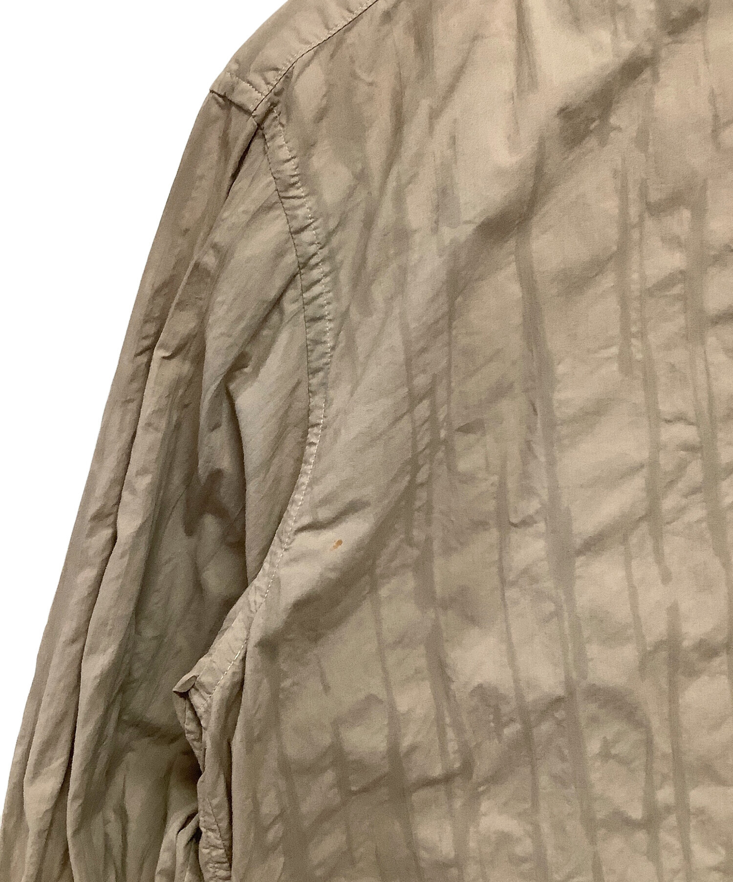 中古・古着通販】ISSEY MIYAKE (イッセイミヤケ) 長袖シャツ ブラウン 