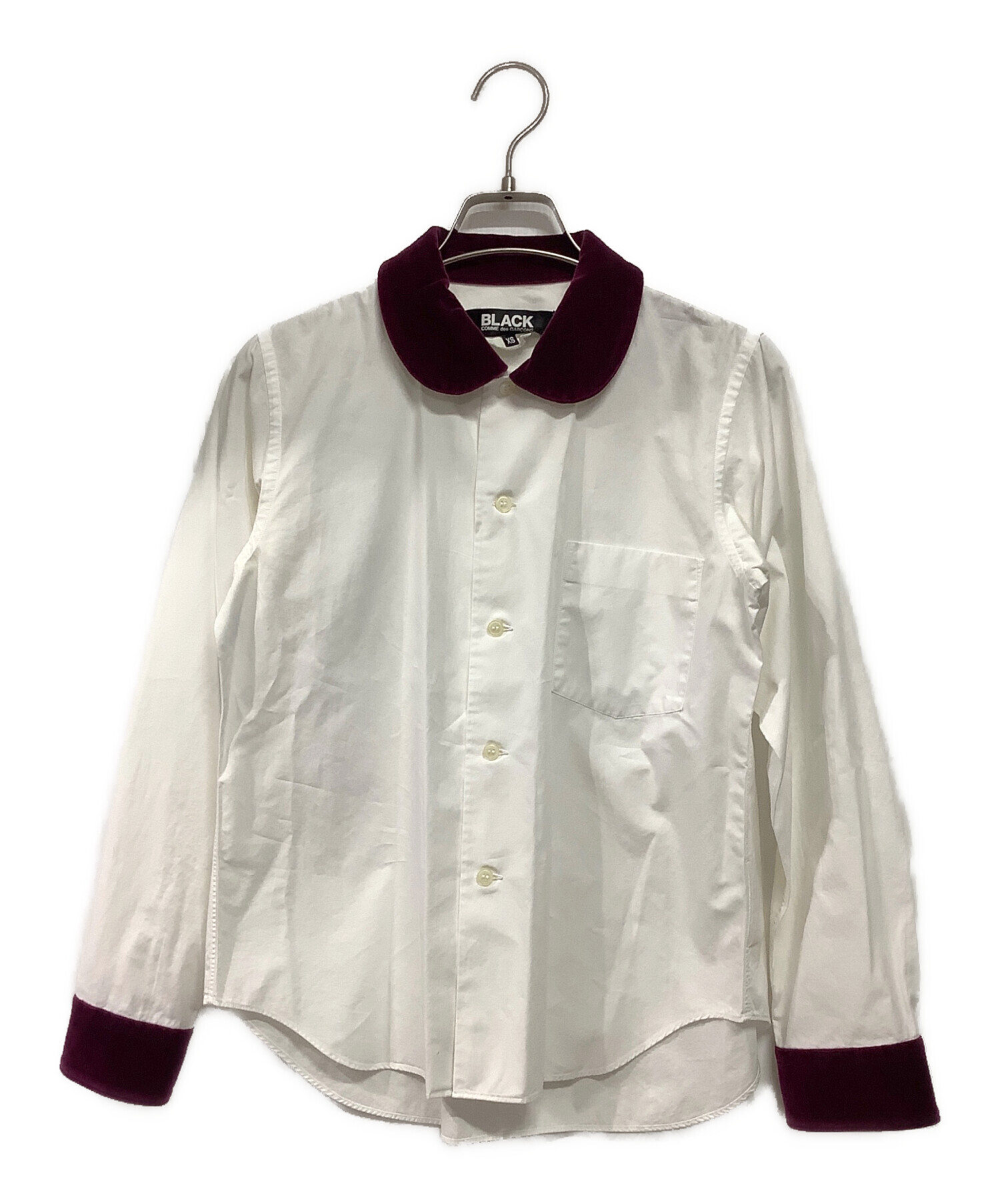 COMME des GARCONS コムデギャルソン ブラウス XS 白 【古着】【中古】 中古・古着通販】COMME des GARCONS COMME des GARCONS