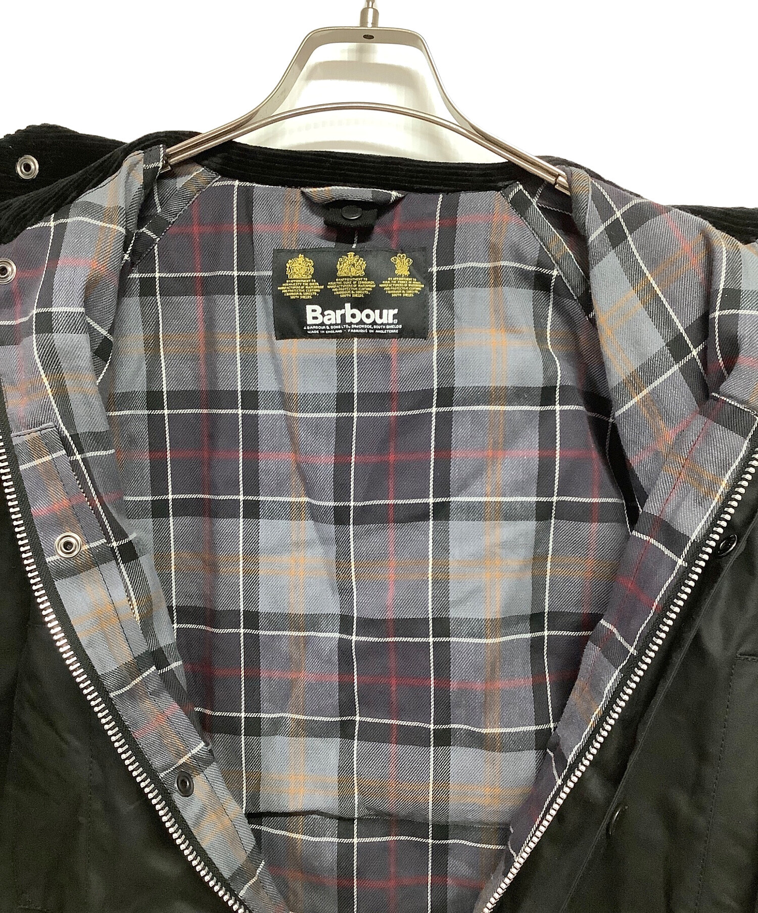 中古・古着通販】Barbour (バブアー) オイルドジャケット ブラック
