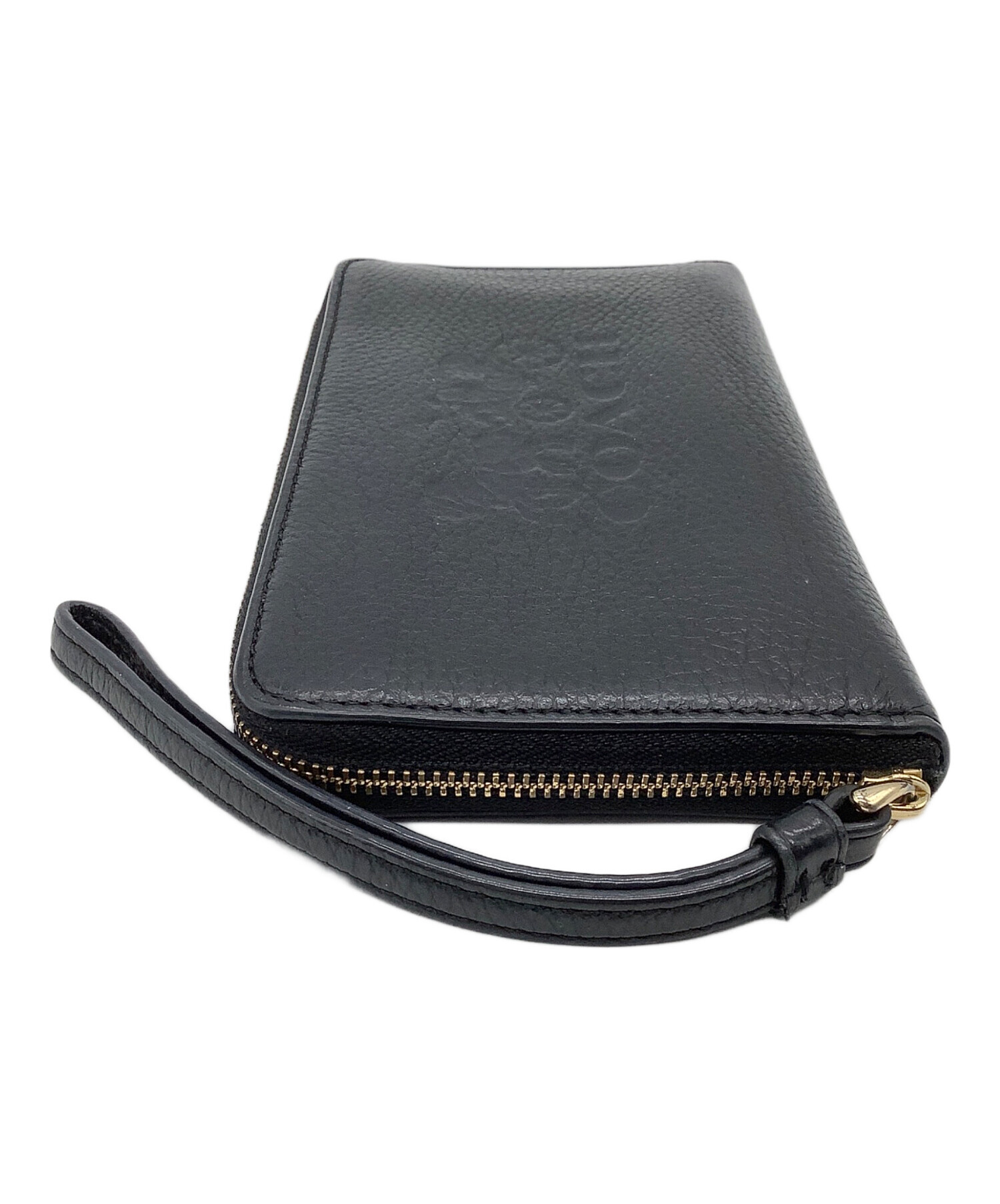 中古・古着通販】COACH (コーチ) ホース キャリッジ長財布 ブラック 