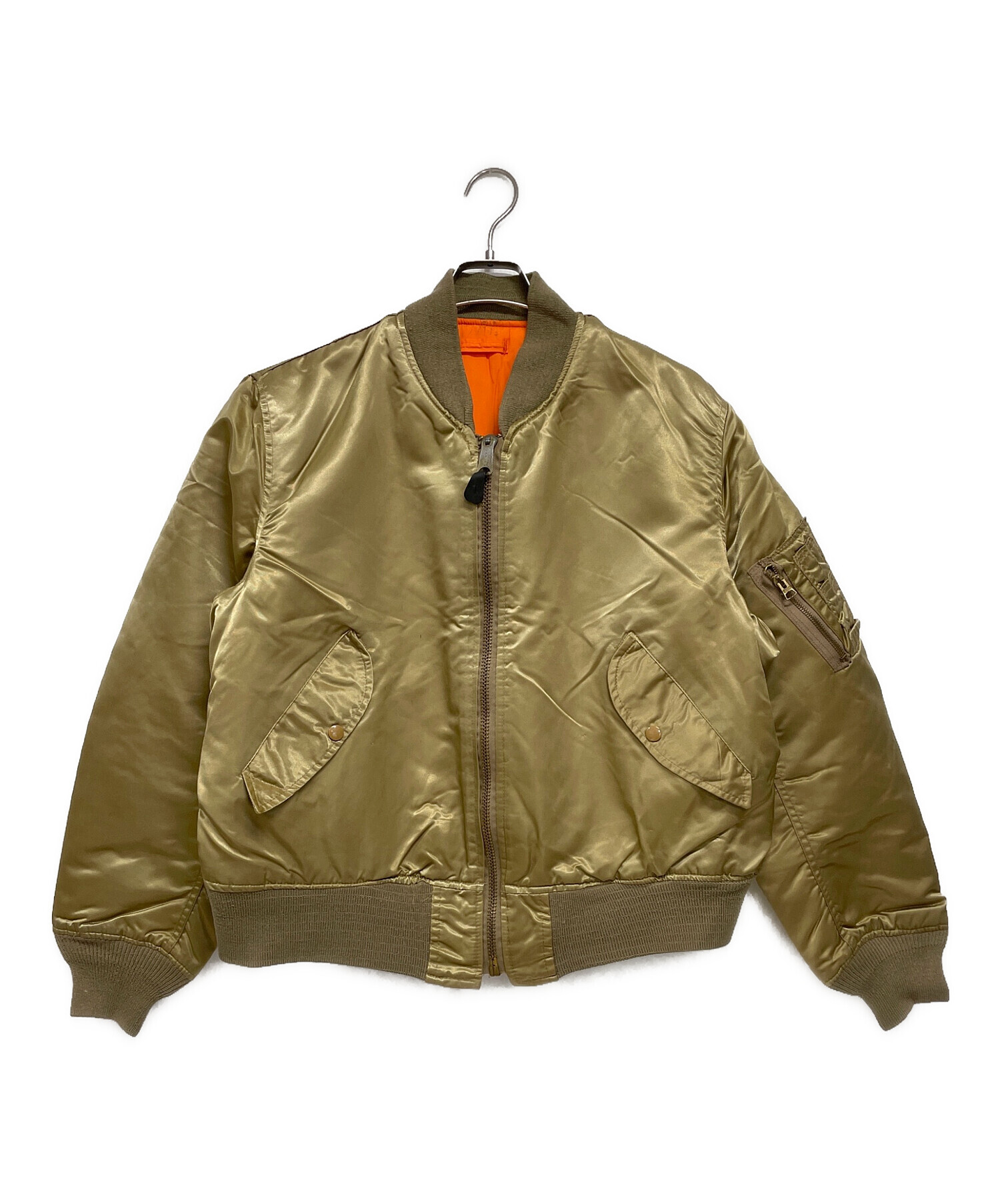 中古・古着通販】CORINTH MFG (コリンズ) MA-1ジャケット カーキ