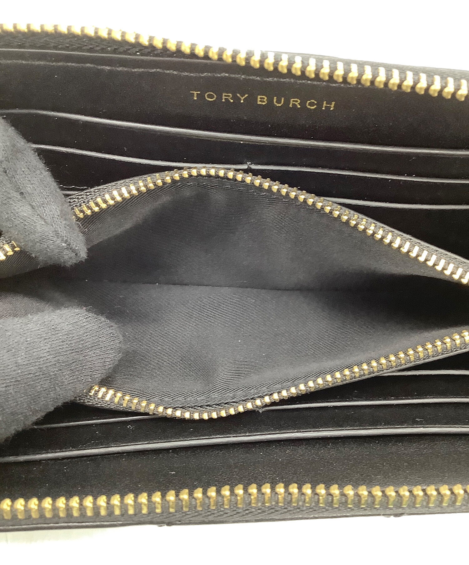 中古・古着通販】TORY BURCH (トリーバーチ) ラウンドファスナー財布