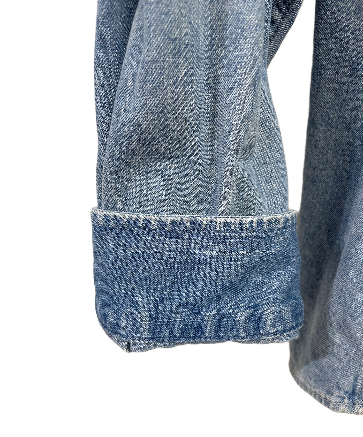 中古・古着通販】Supreme (シュプリーム) デニムシャツ スカイブルー