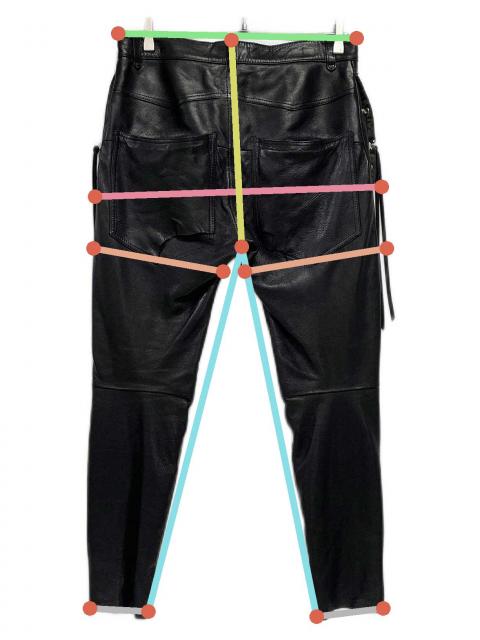 中古・古着通販】BED J.W. FORD (ベッドフォード) レザーパンツ