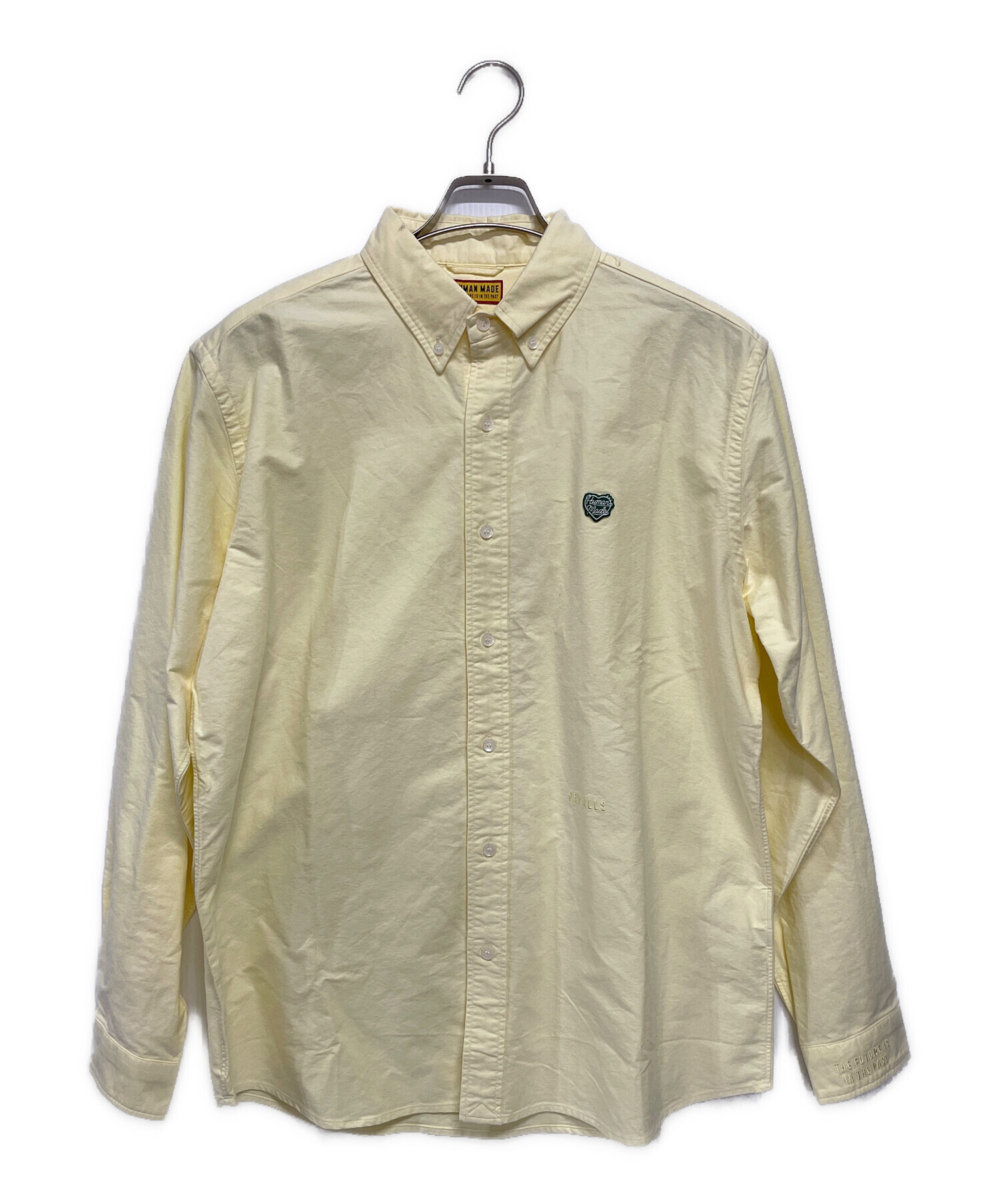 中古・古着通販】HUMAN MADE (ヒューマンメイド) 長袖シャツ イエロー 