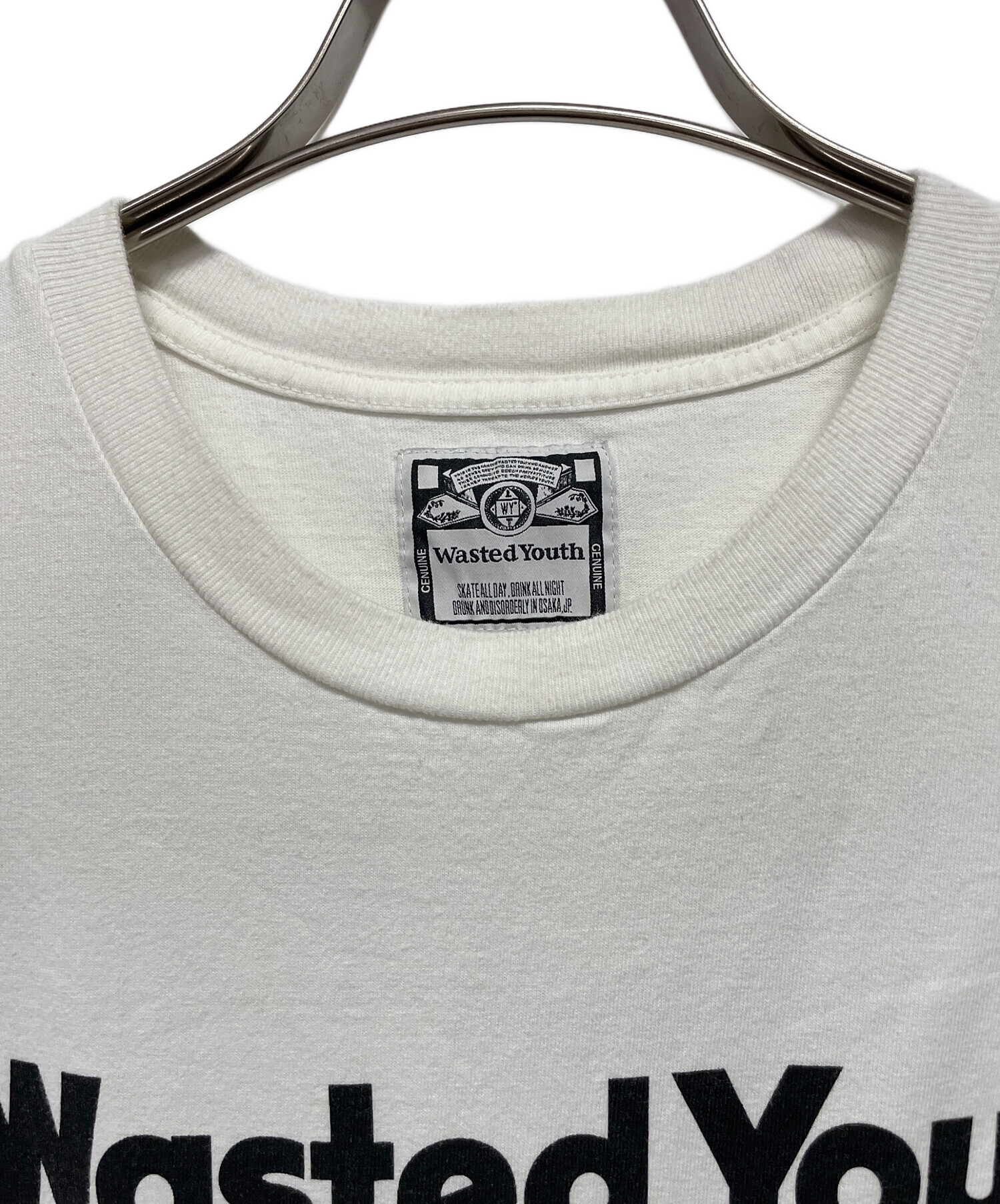 中古・古着通販】WASTED YOUTH (ウエステッド ユース) 長袖カットソー