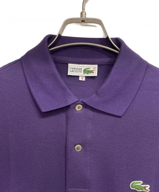 中古・古着通販】LACOSTE (ラコステ) ポロシャツ パープル サイズ:4