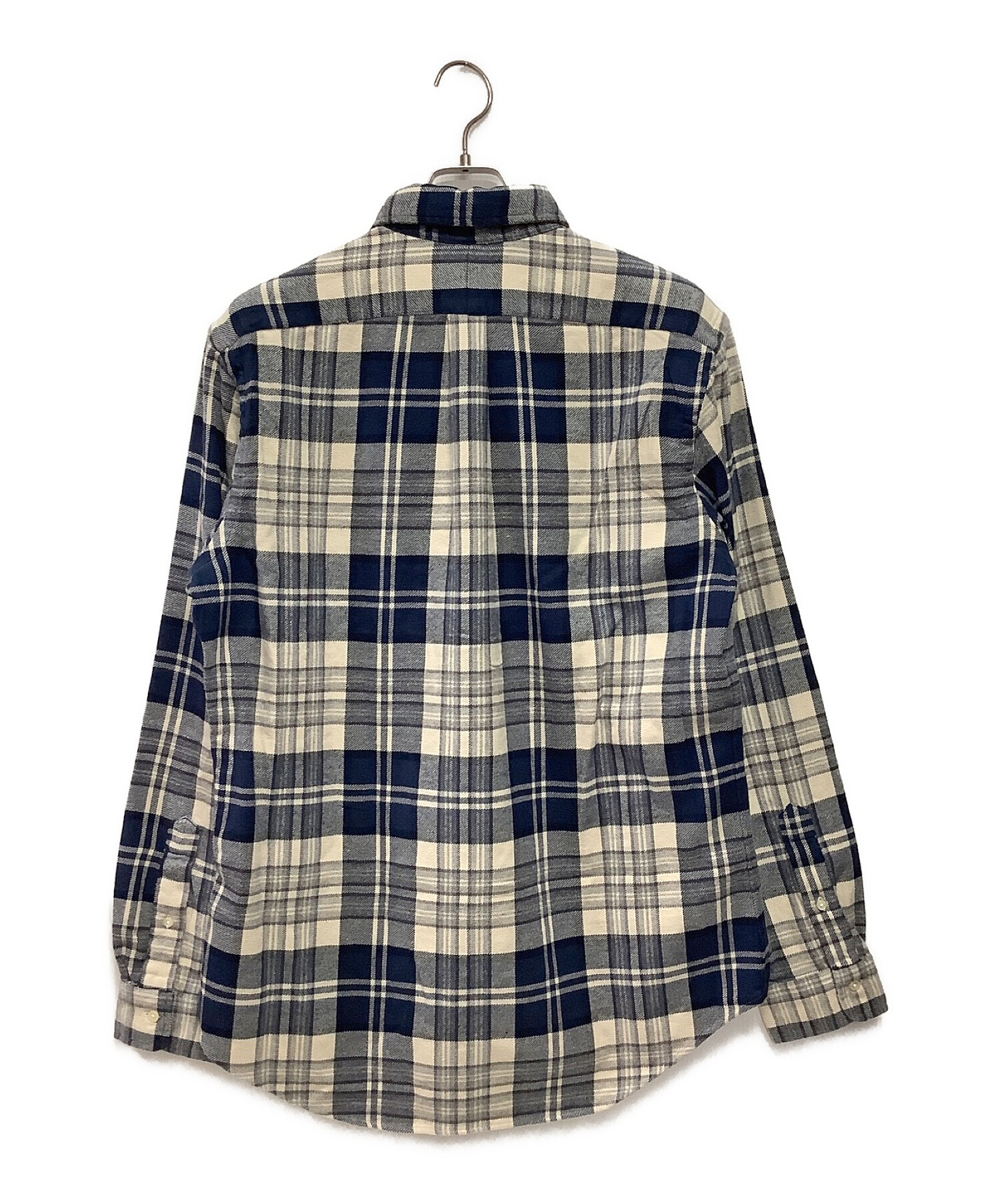 ラルフローレン  メンズ シャツ  Mサイズ カスタムフィット 黒チェック 中古・古着通販】RALPH LAUREN (ラルフローレン) カスタムフィット