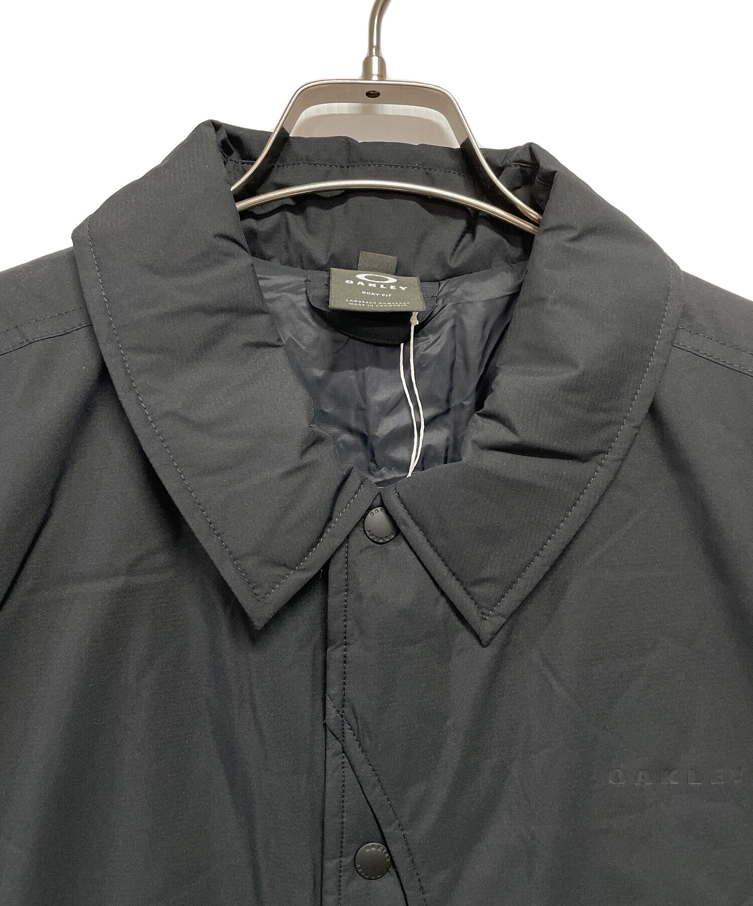 中古・古着通販】OAKLEY (オークリー) 中綿コーチジャケット ブラック