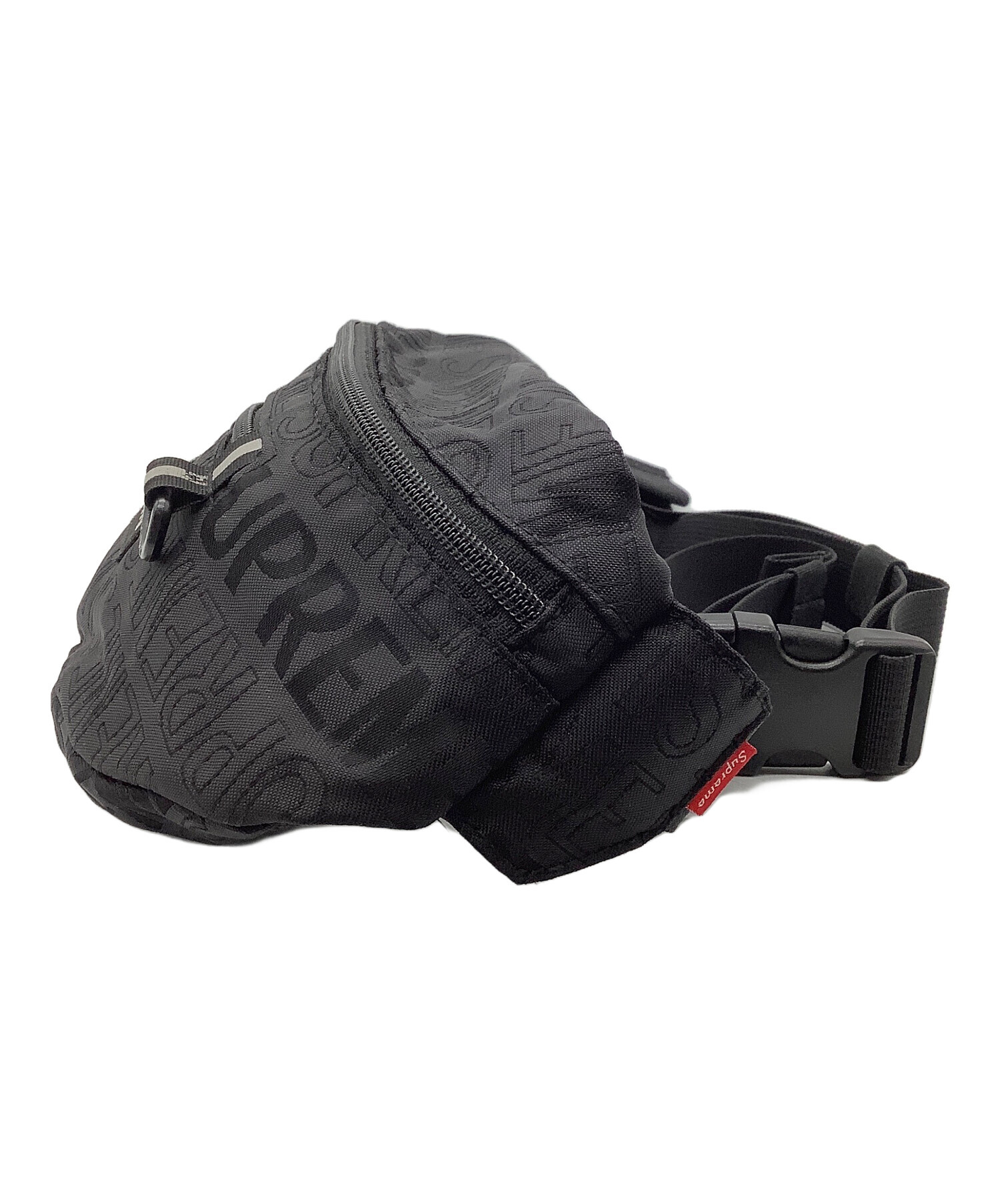 中古・古着通販】SUPREME (シュプリーム) ウエストバッグ ブラック