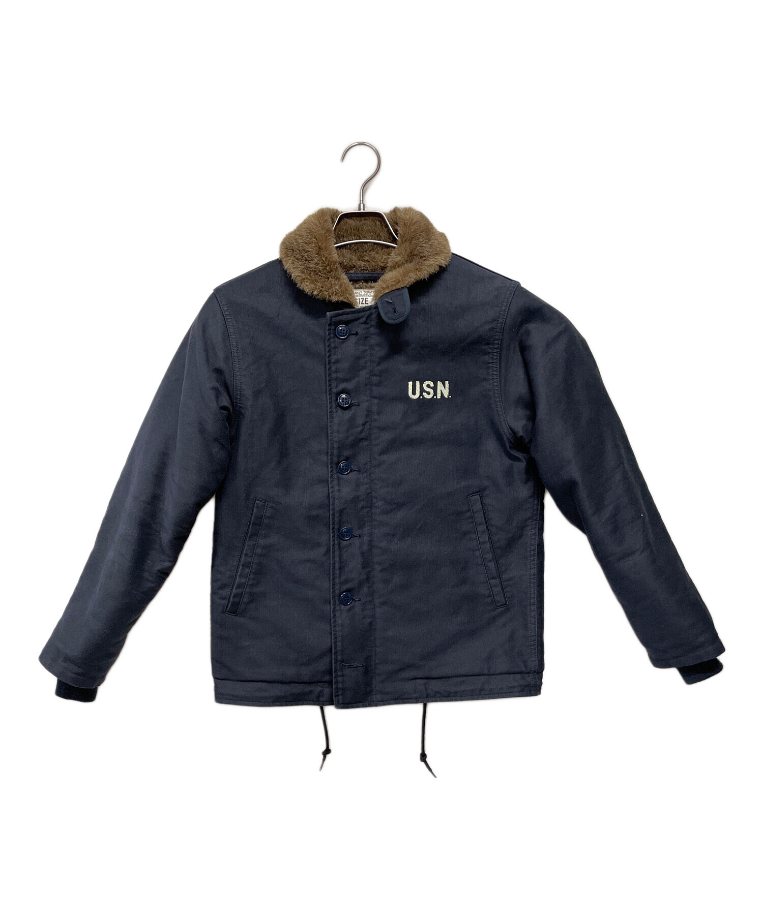 中古・古着通販】HOUSTON (ヒューストン) デッキジャケット ネイビー