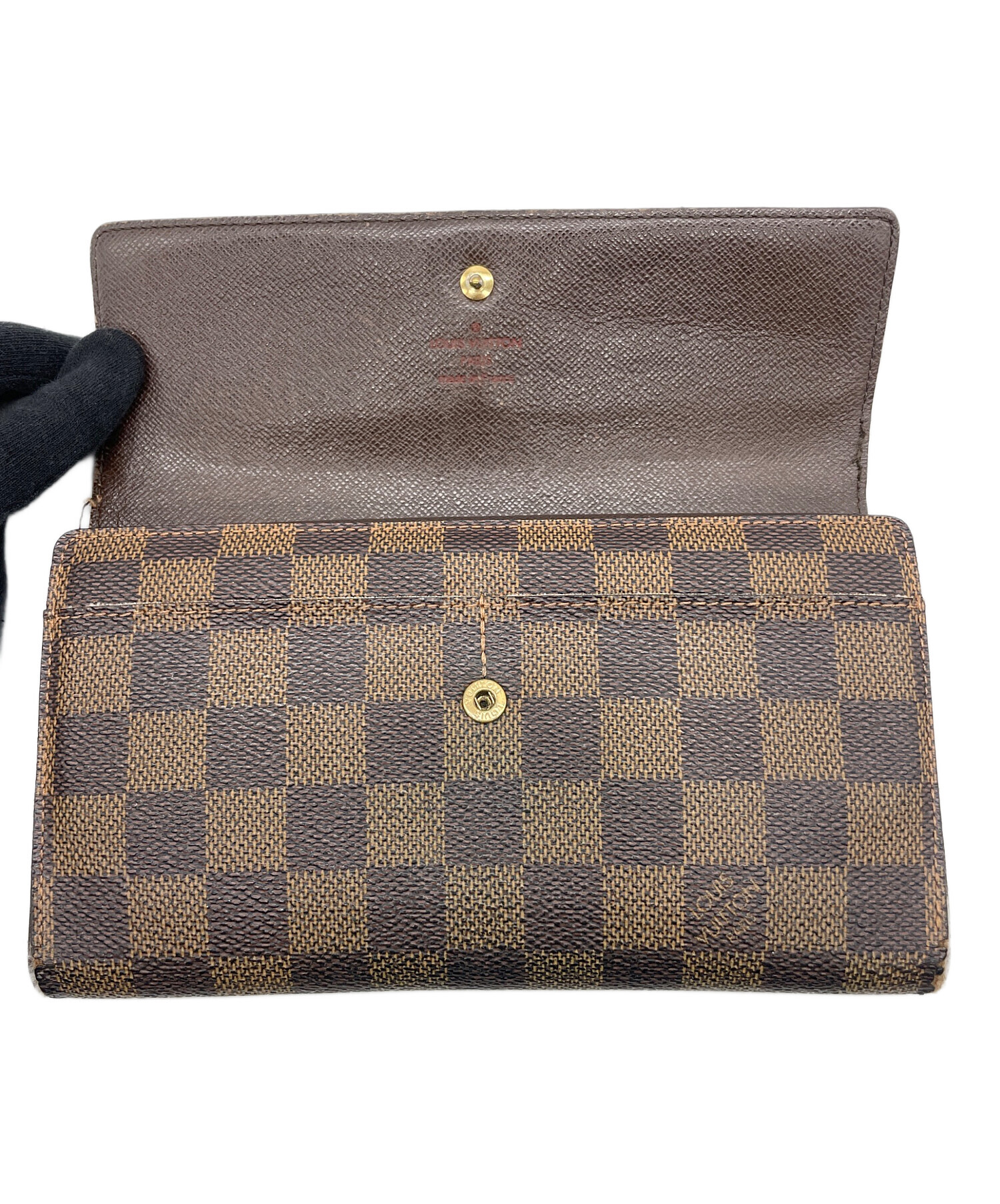 中古・古着通販】LOUIS VUITTON (ルイ ヴィトン) 長財布 ダミエ