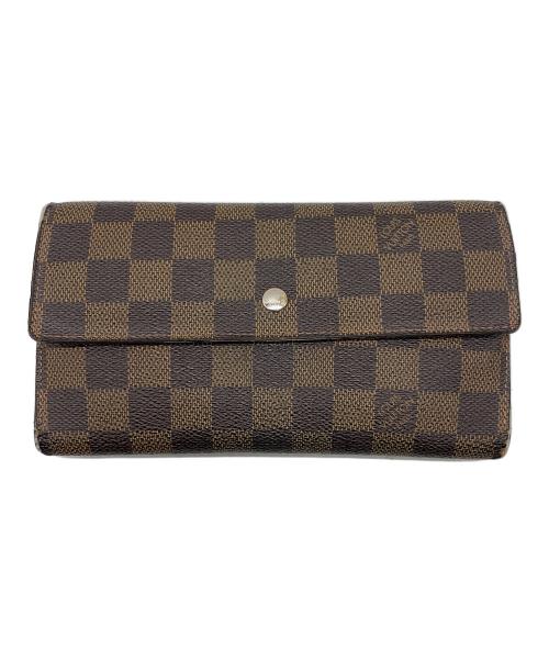 中古・古着通販】LOUIS VUITTON (ルイ ヴィトン) 長財布 ダミエ