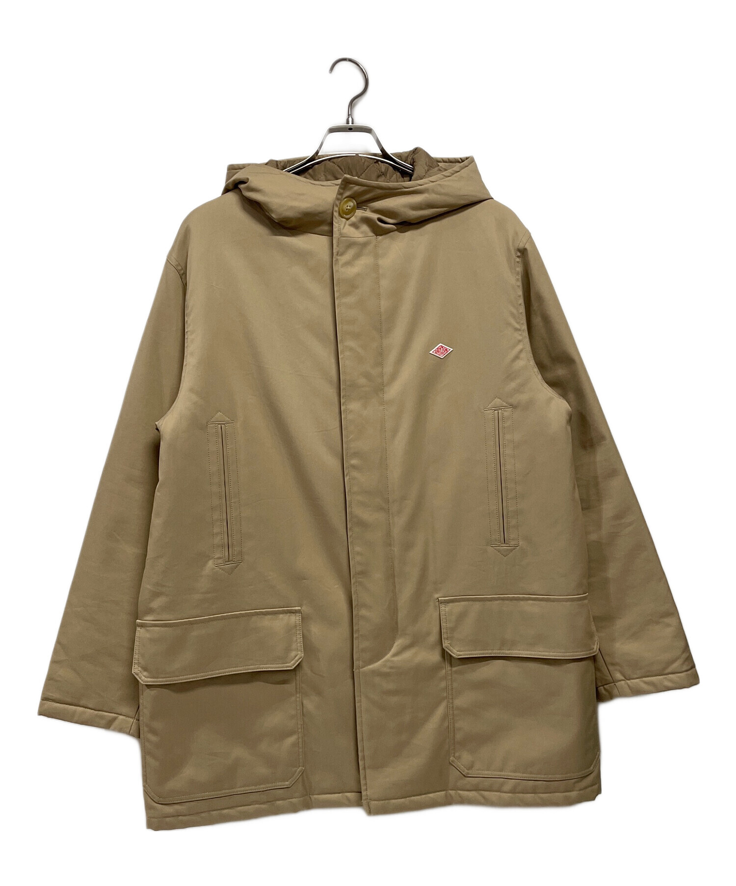 ダントン 中綿ロングコート　S ベージュ DANTON / ダントン / 中綿コート（S・Mサイズ） - 北欧、暮らしの道具店