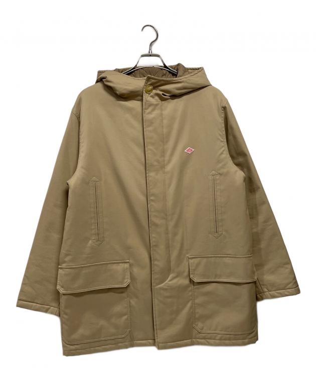 ダントン 中綿ロングコート　S ベージュ DANTON（ダントン）の「DANTON | ナイロン 中綿コート WOMEN（ステン