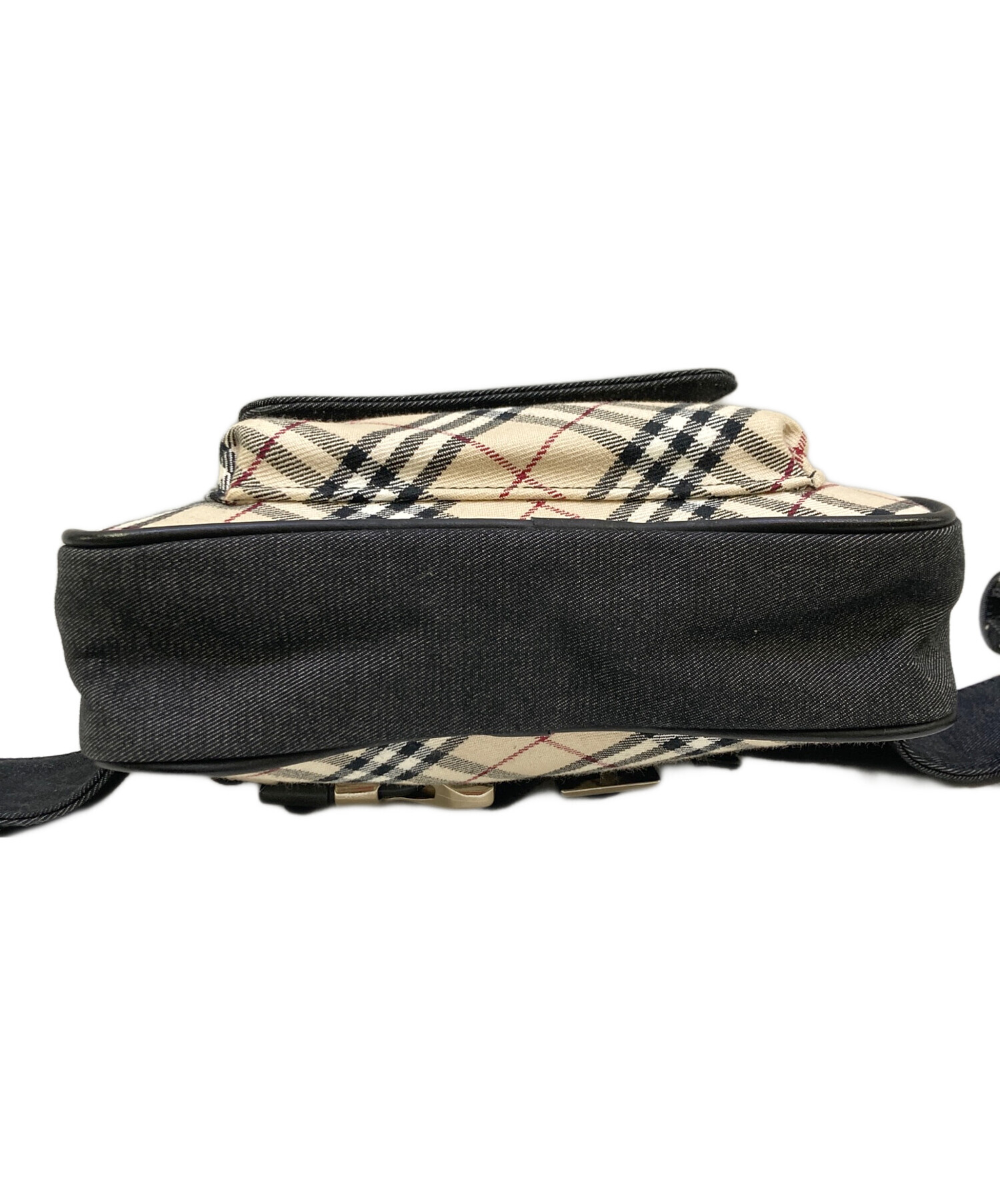 本物 未使用■バーバリー■ノバチェック ウエストバッグ ショルダーバッグ 中古・古着通販】BURBERRY (バーバリー) ノバチェック ウエストバッグ