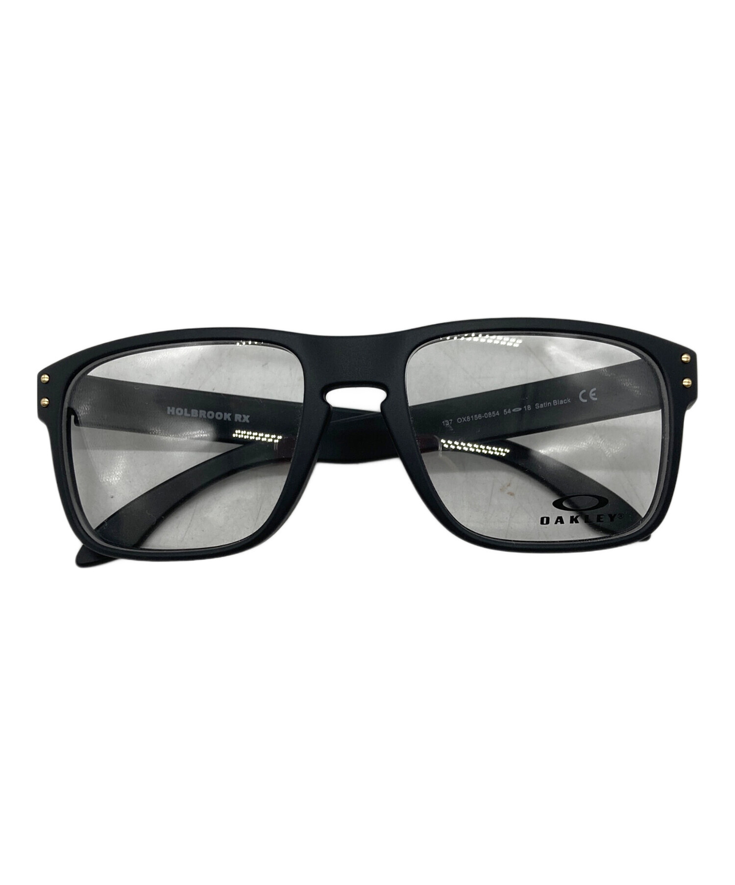 中古・古着通販】OAKLEY (オークリー) HOLBROOK RX 眼鏡 ブラック 