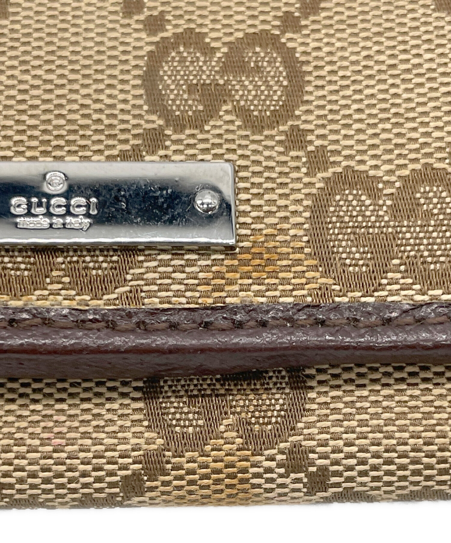 中古・古着通販】GUCCI (グッチ) 長財布 ベージュ｜ブランド・古着通販