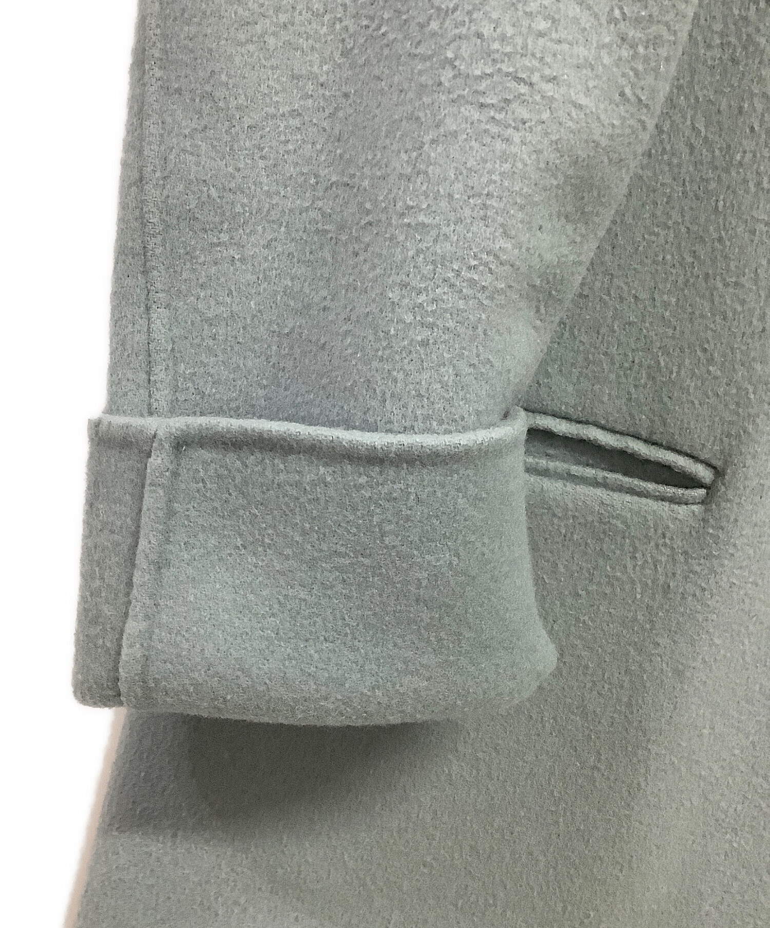 中古・古着通販】theory (セオリー) チェスターコート ブルー サイズ:S