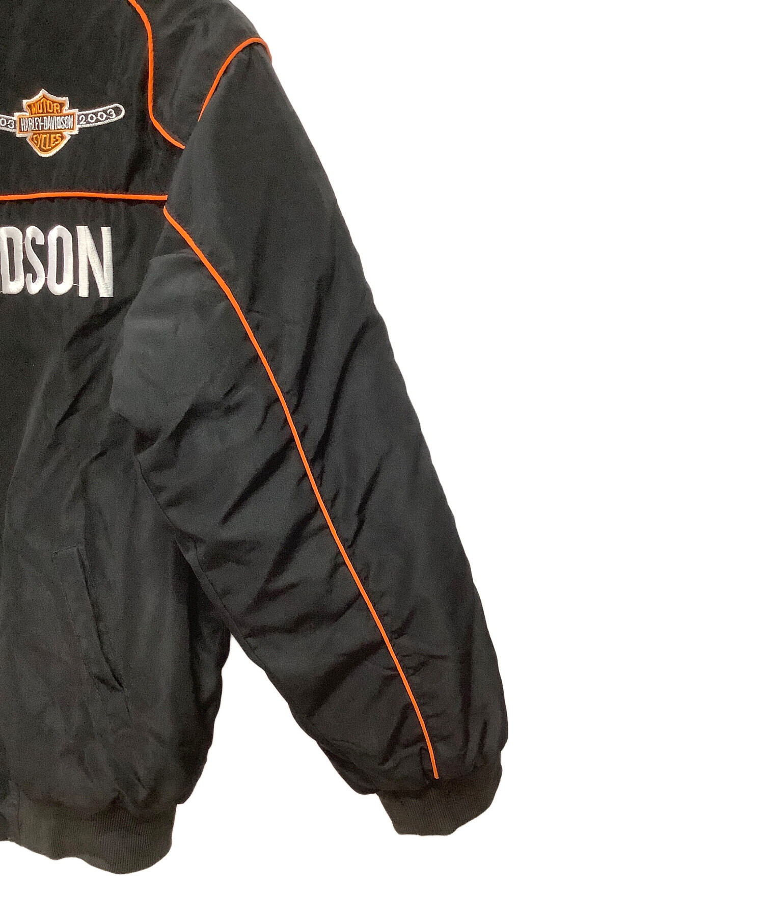 ハーレーダビッドソン レーシングジャケット L ブラック×オレンジ 楽天市場】00s ハーレーダビッドソン HARLEY DAVIDSON レーシング