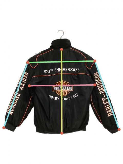 【希少】ハーレーダビットソン　レーシングジャケット　古着　ヴィンテージ 中古・古着通販】HARLEY-DAVIDSON (ハーレーダビッドソン) レーシング