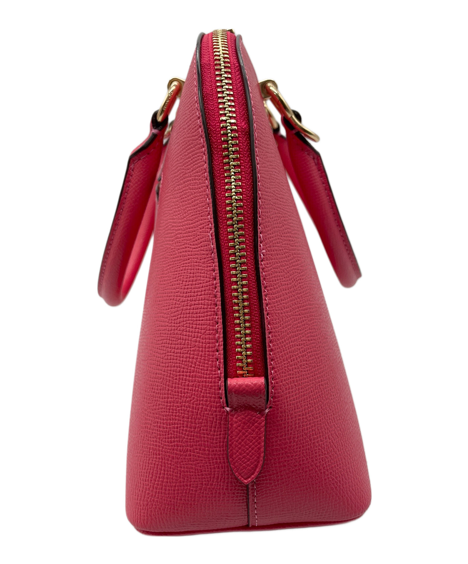 中古・古着通販】COACH (コーチ) 2WAYバッグ ショッキングピンク