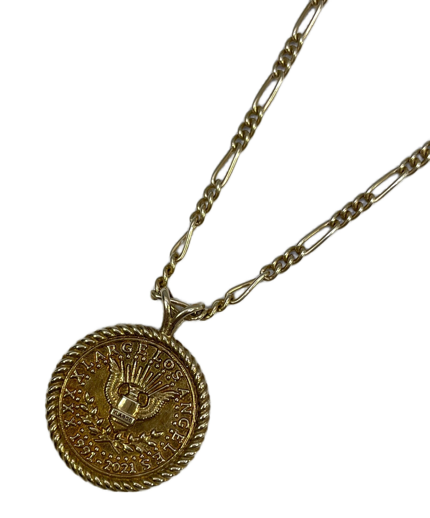 中古・古着通販】X-LARGE (エクストララージ) コインネックレス