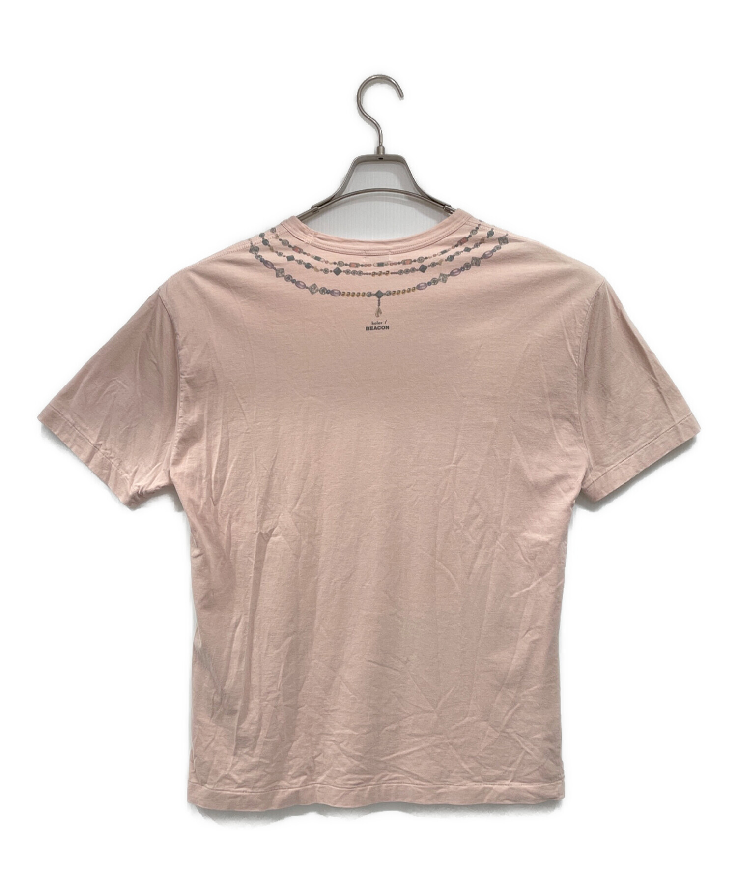 中古・古着通販】kolor/BEACON (カラービーコン) Tシャツ ピンク