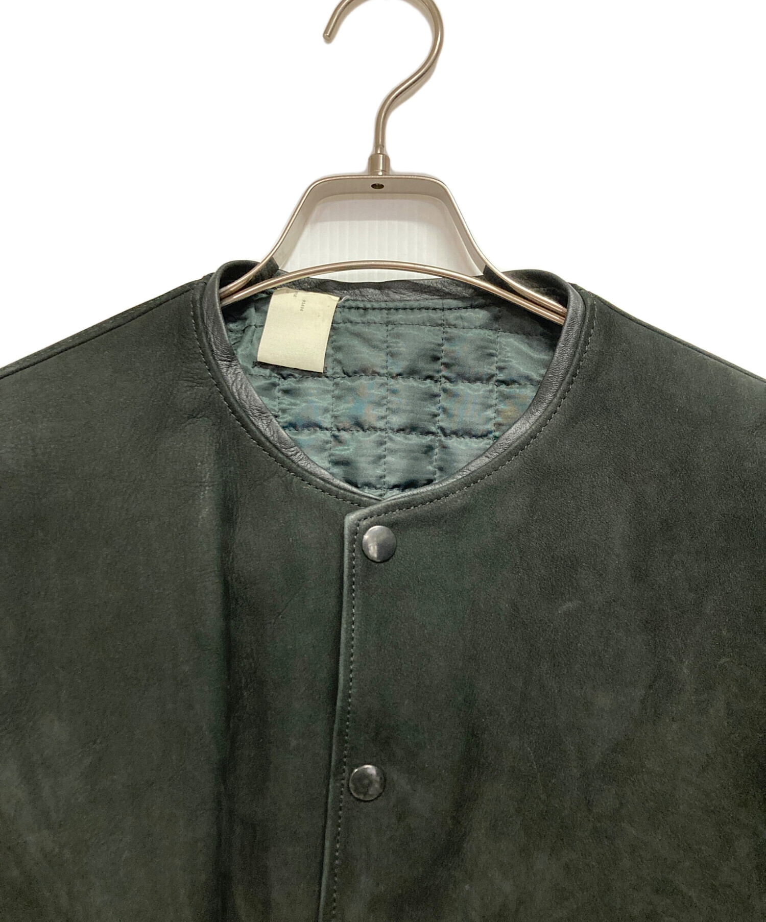 エヌハリウッド レザースタジャン size38 中古・古着通販】N.HOOLYWOOD (エヌ ハリウッド) レザー スタジャン