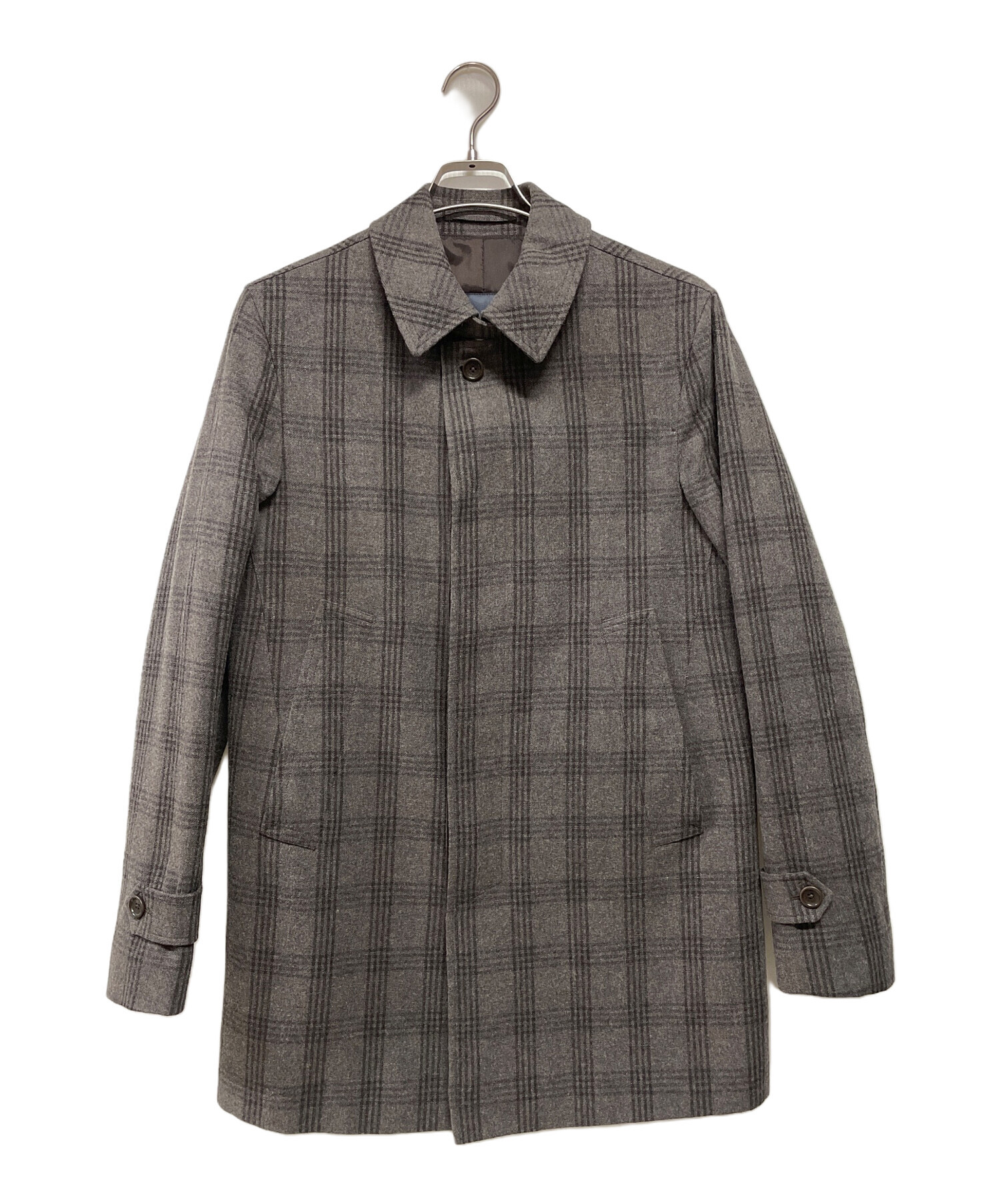 中古・古着通販】HERNO (ヘルノ) シングルコート グレー サイズ:L