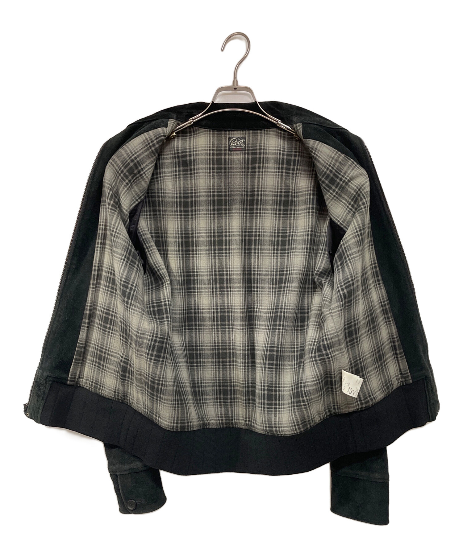 美品Rags McGREGOR スエード　トラッカージャケット　Sサイズ 中古・古着通販】RAGS McCREGOR (ラグス マクレガー) スエードレザー