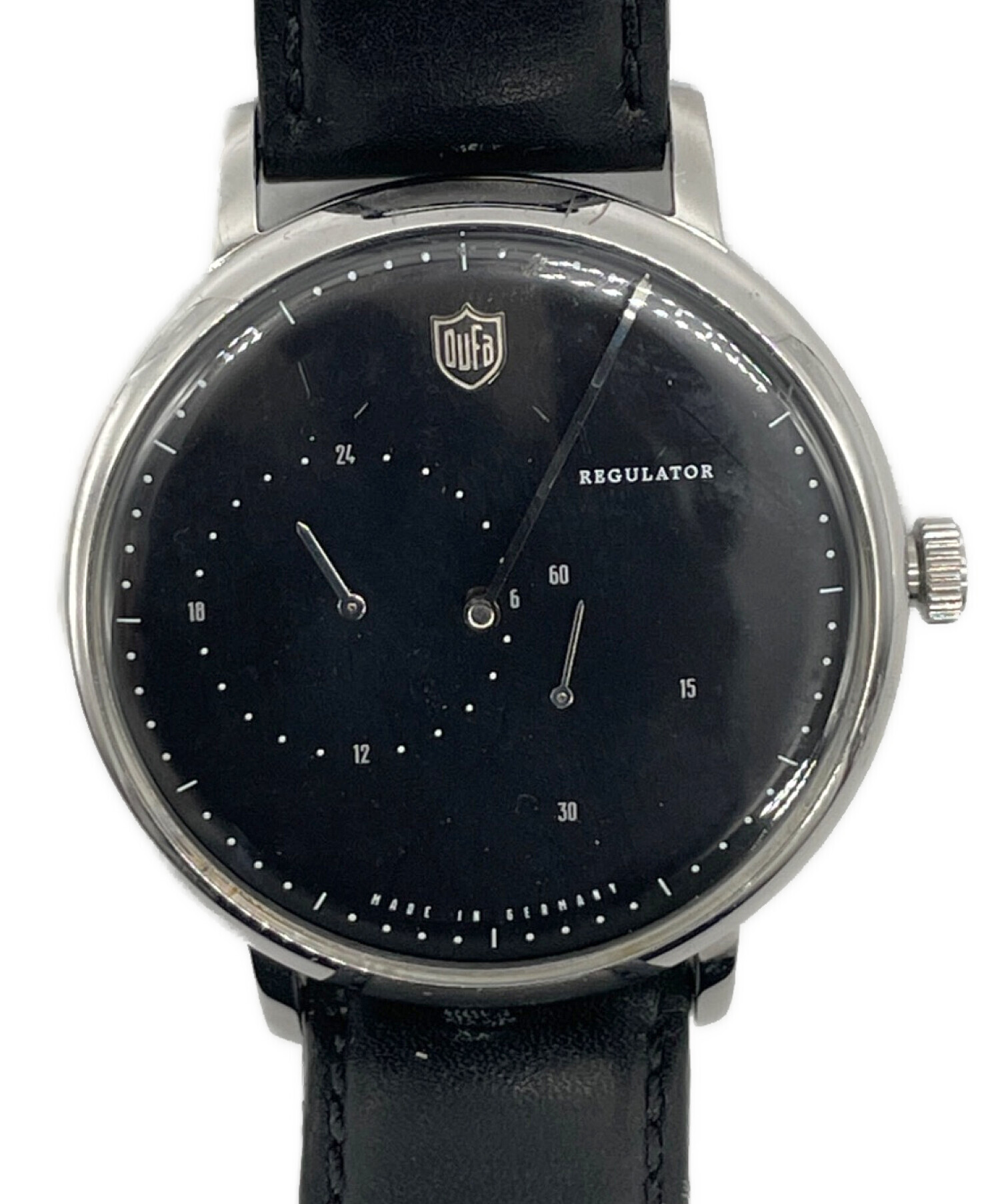 DUFA(ドゥッファ) 美品❣️腕時計 中古・古着通販】DUFA (ドゥッファ) 腕時計 ブラック｜ブランド・古着