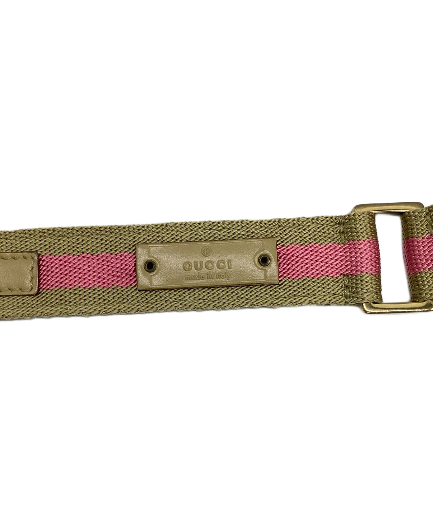 ✨️未使用✨️GUCCI ピンク レザーベルト グッチ ベルト レディース GUCCI グッチシマ ハート GG バックル