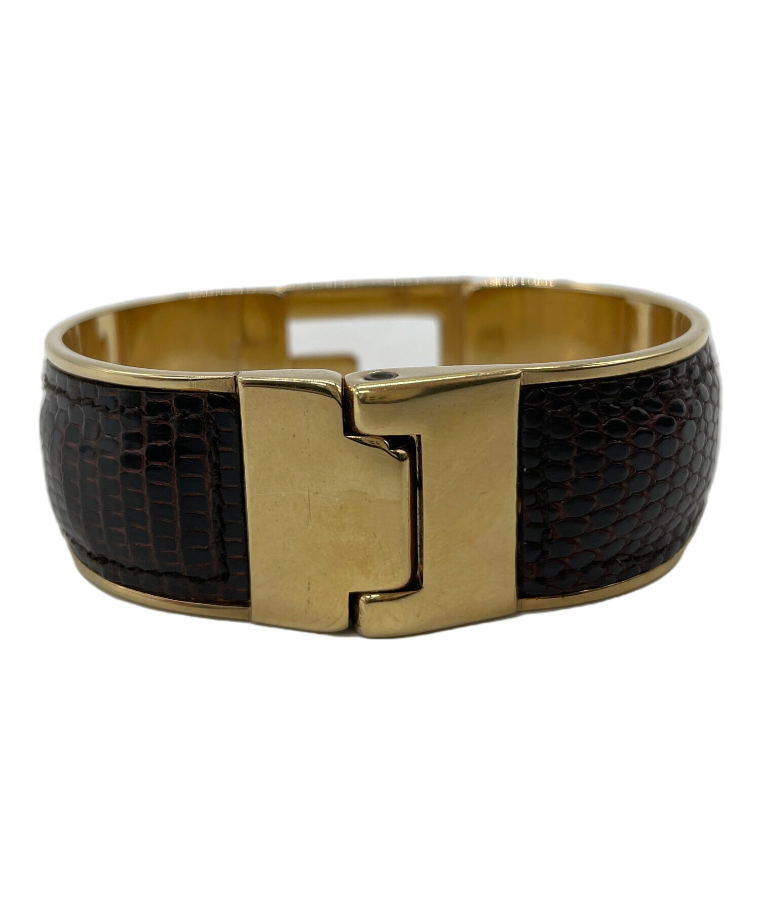 中古・古着通販】GUCCI (グッチ) ヴィンテージ リザード バングル 
