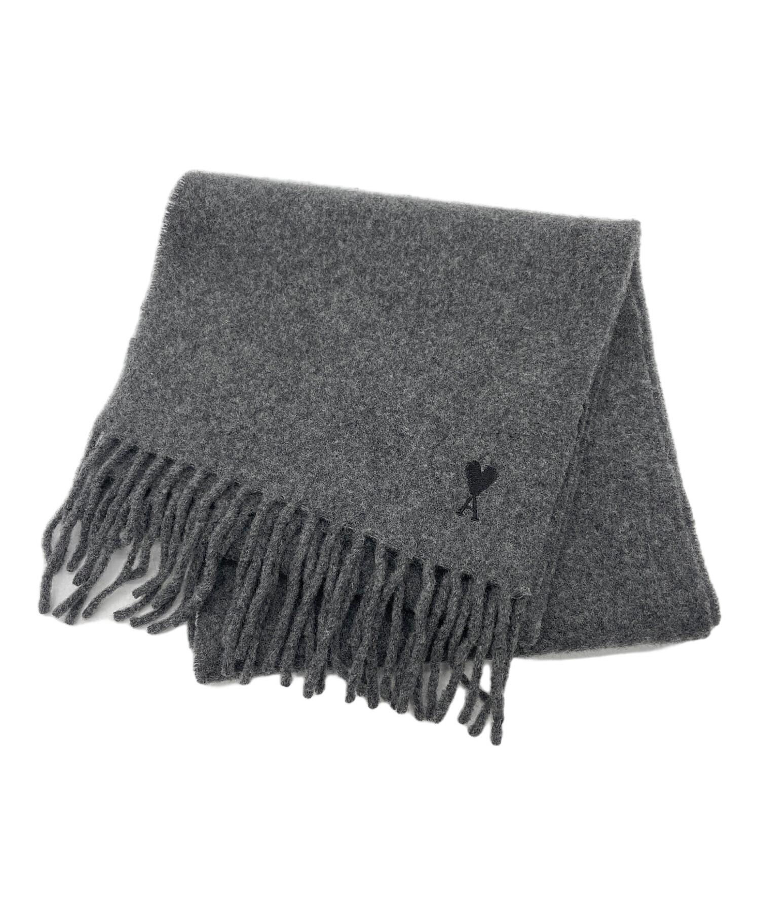 1月中のみ出品！【新品、未使用】アミパリス　マフラー　グレー 1月中のみ出品！【新品、未使用】アミパリス マフラー グレー 1月中