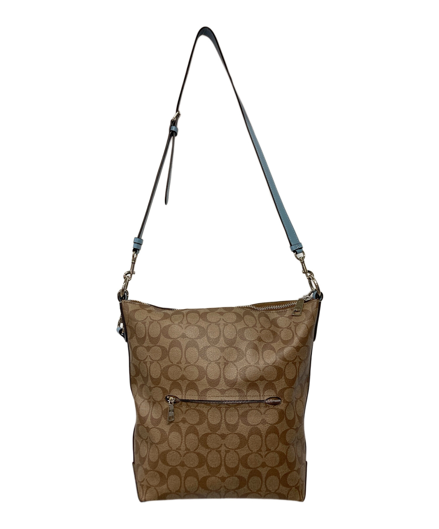 中古・古着通販】COACH (コーチ) シグネチャー 2WAYショルダーバッグ 