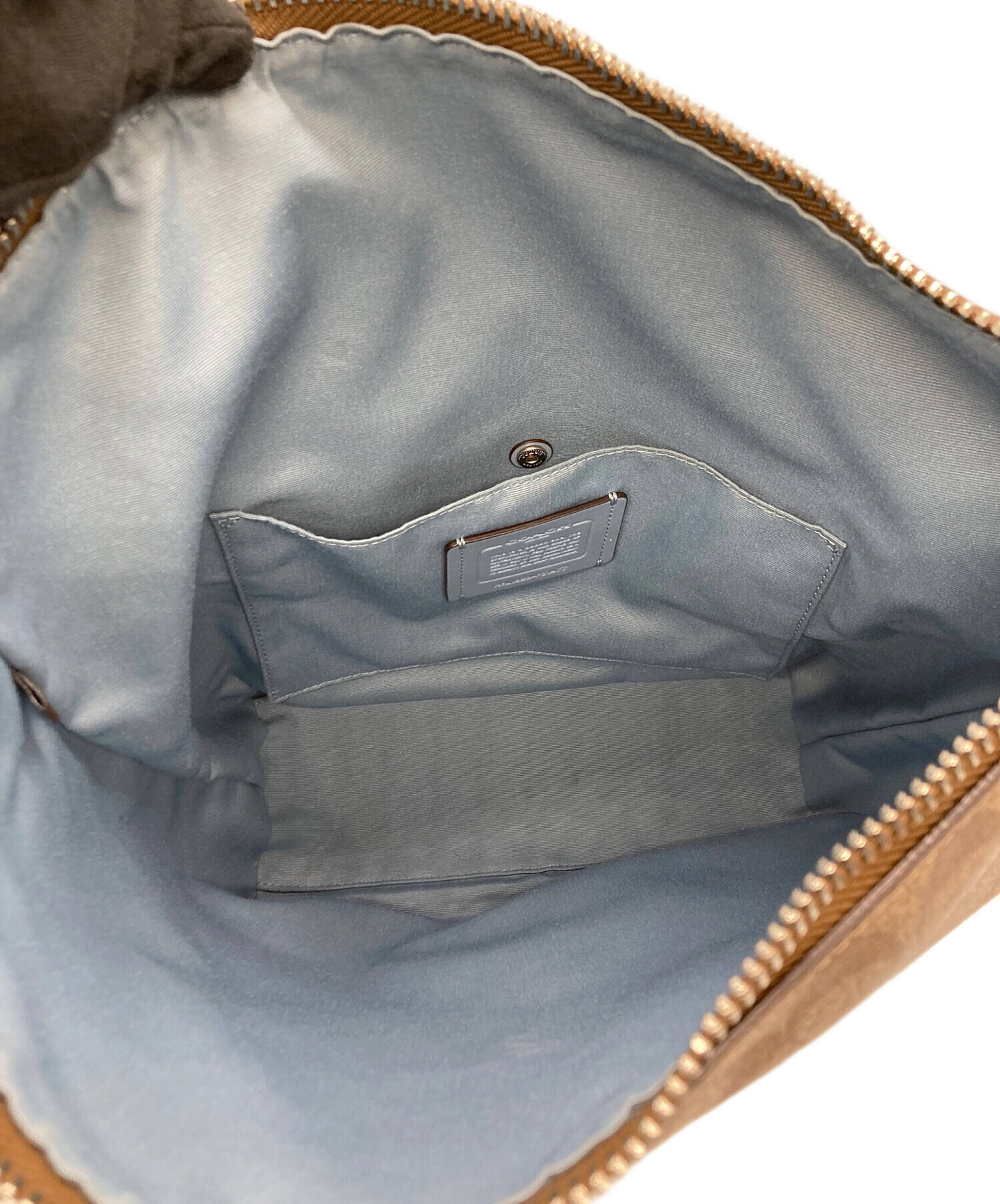 中古・古着通販】COACH (コーチ) シグネチャー 2WAYショルダーバッグ