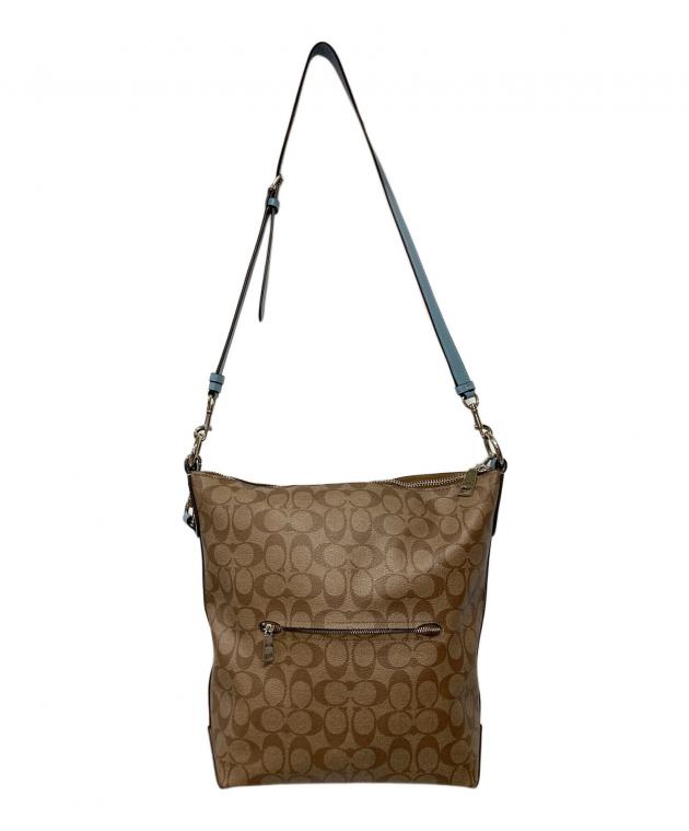中古・古着通販】COACH (コーチ) シグネチャー 2WAYショルダーバッグ