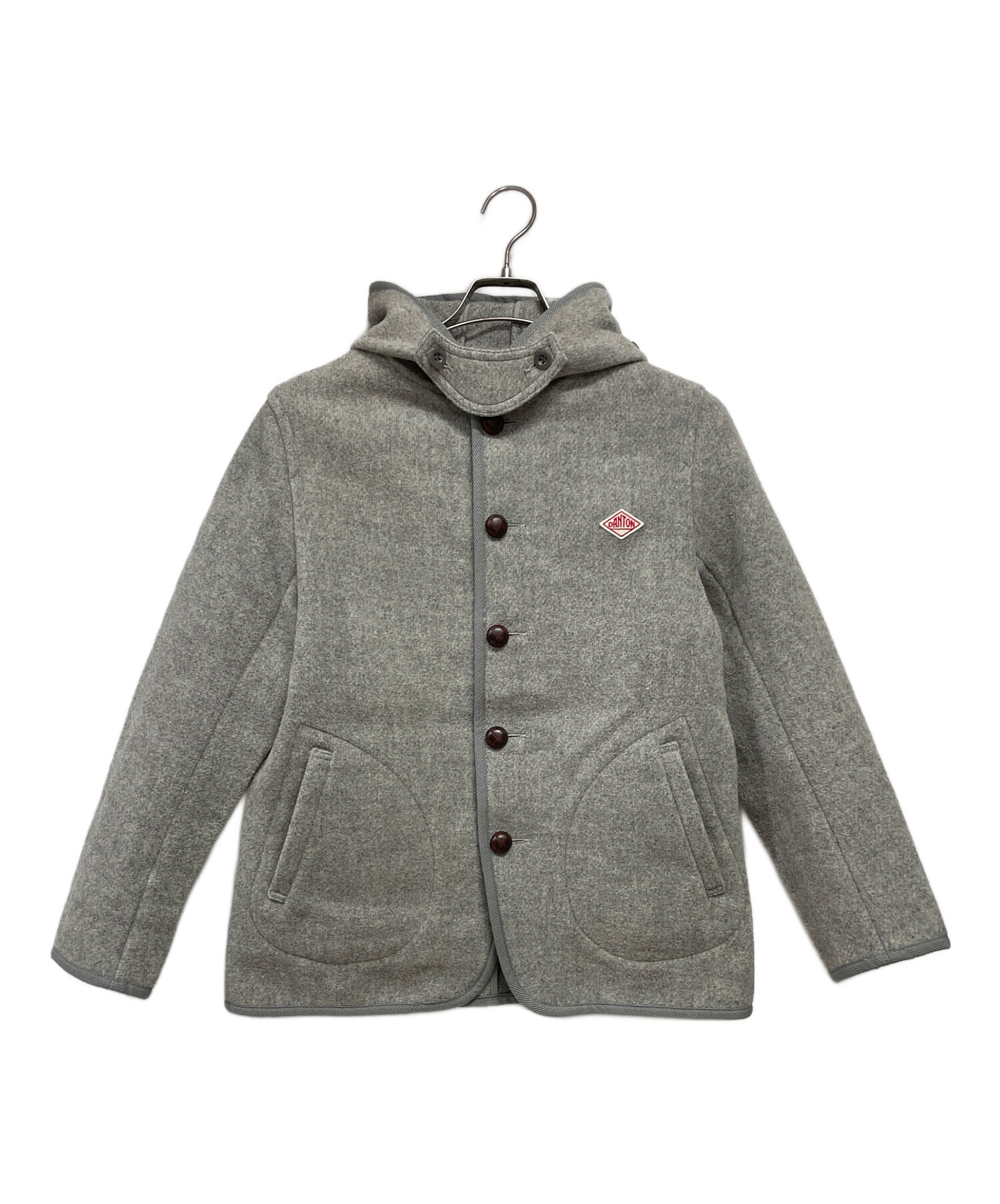 DANTON ウールジャケット 38 中古・古着通販】DANTON (ダントン) ウールジャケット グレー サイズ