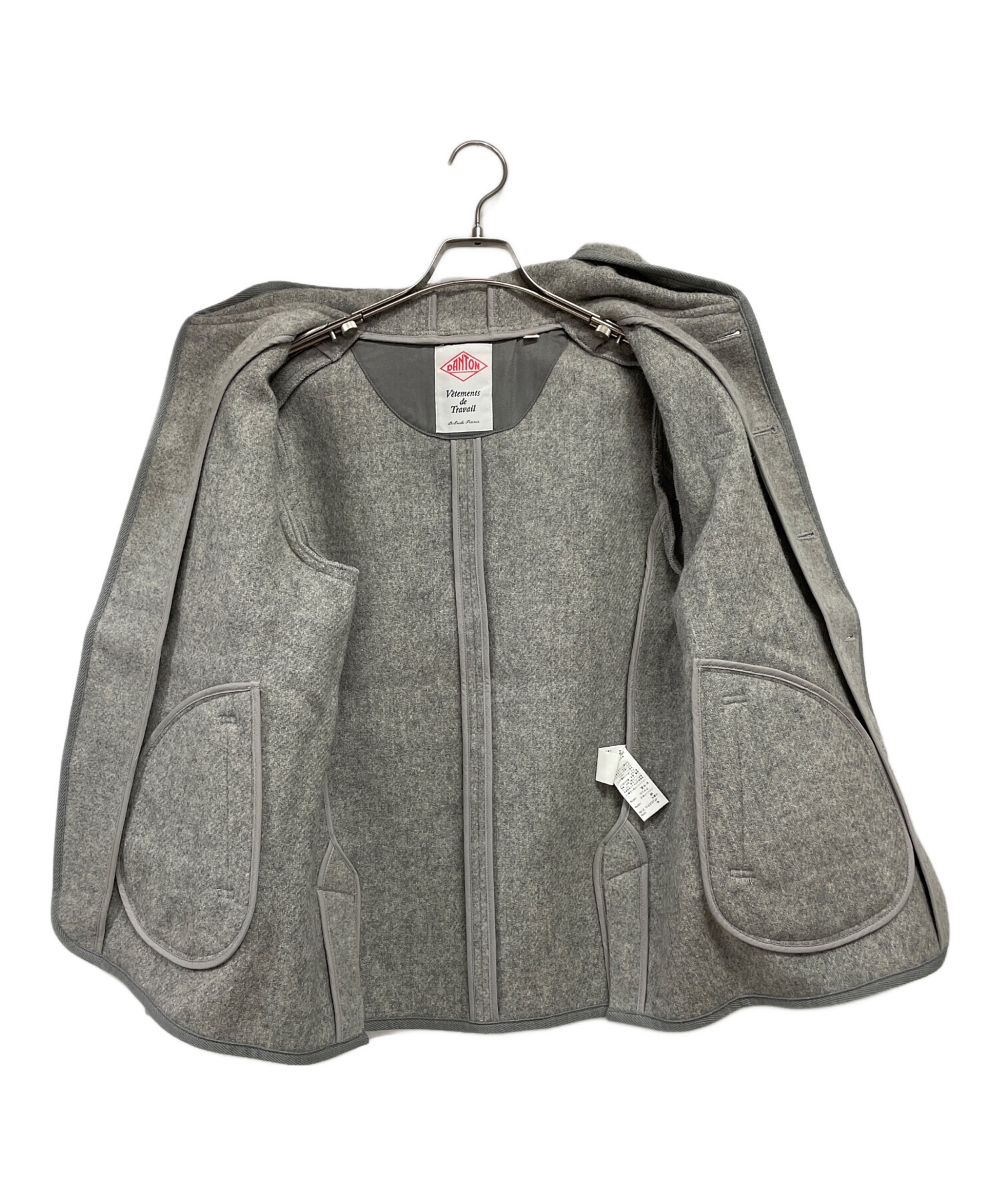 中古・古着通販】DANTON (ダントン) ウールジャケット グレー サイズ
