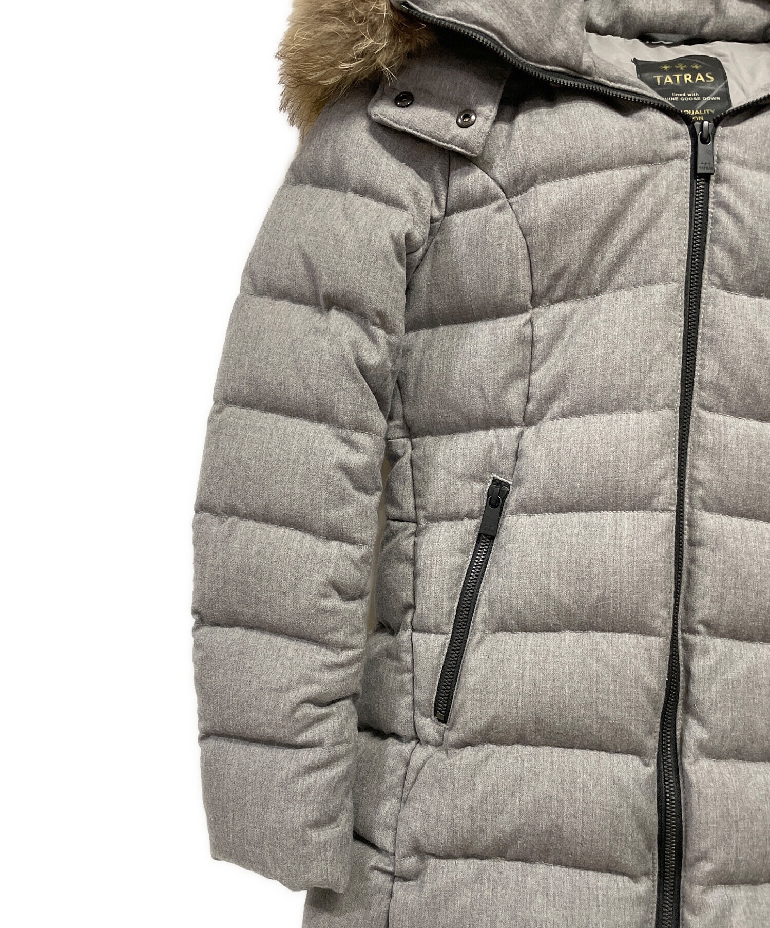 TATRAS(タトラス)CERAMIKA/セラミカ　01 ダウンジャケット 中古・古着通販】TATRAS (タトラス) CERAMIKA ダウンジャケット グレー