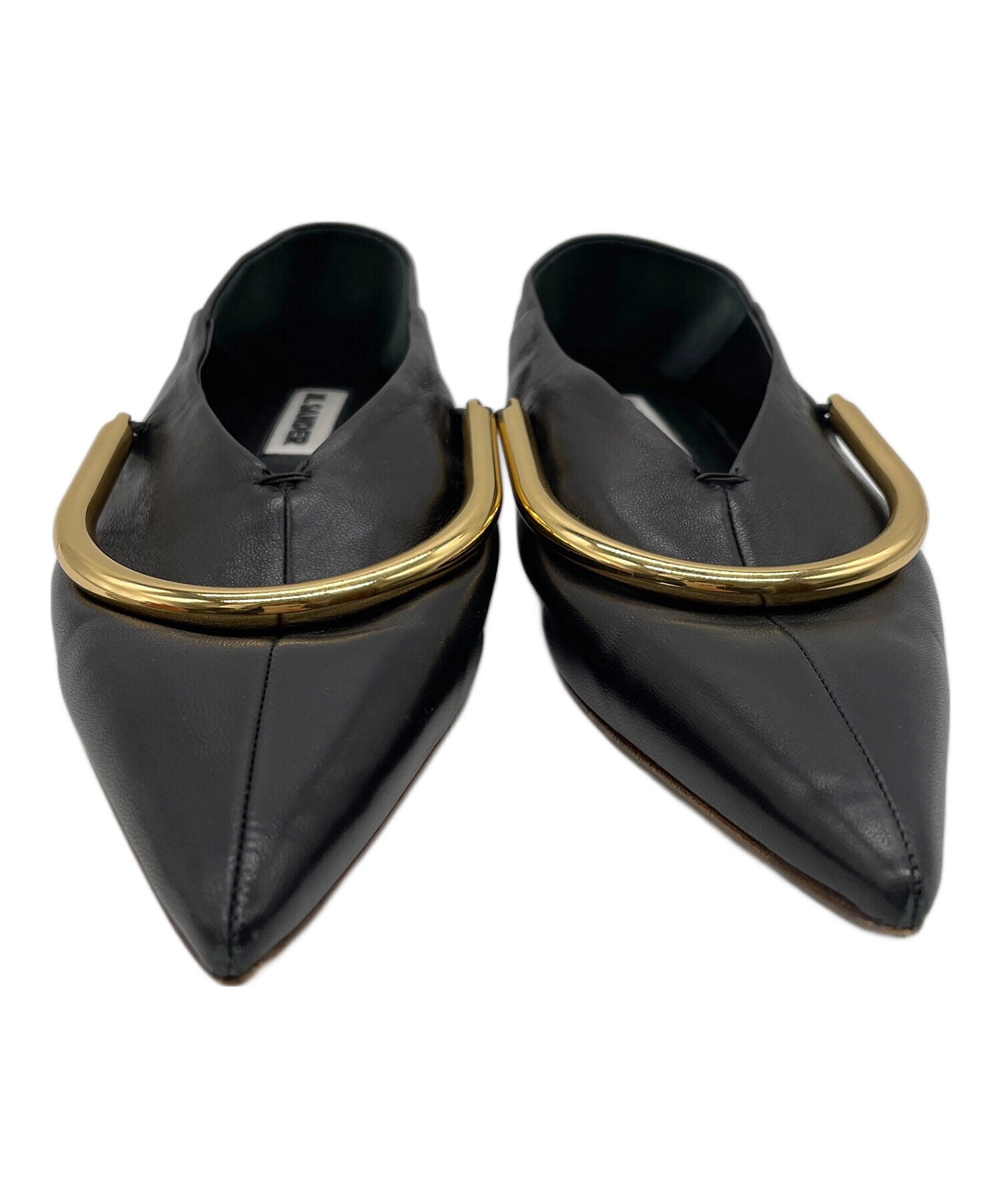 中古・古着通販】JIL SANDER (ジルサンダー) パンプス ブラック サイズ 