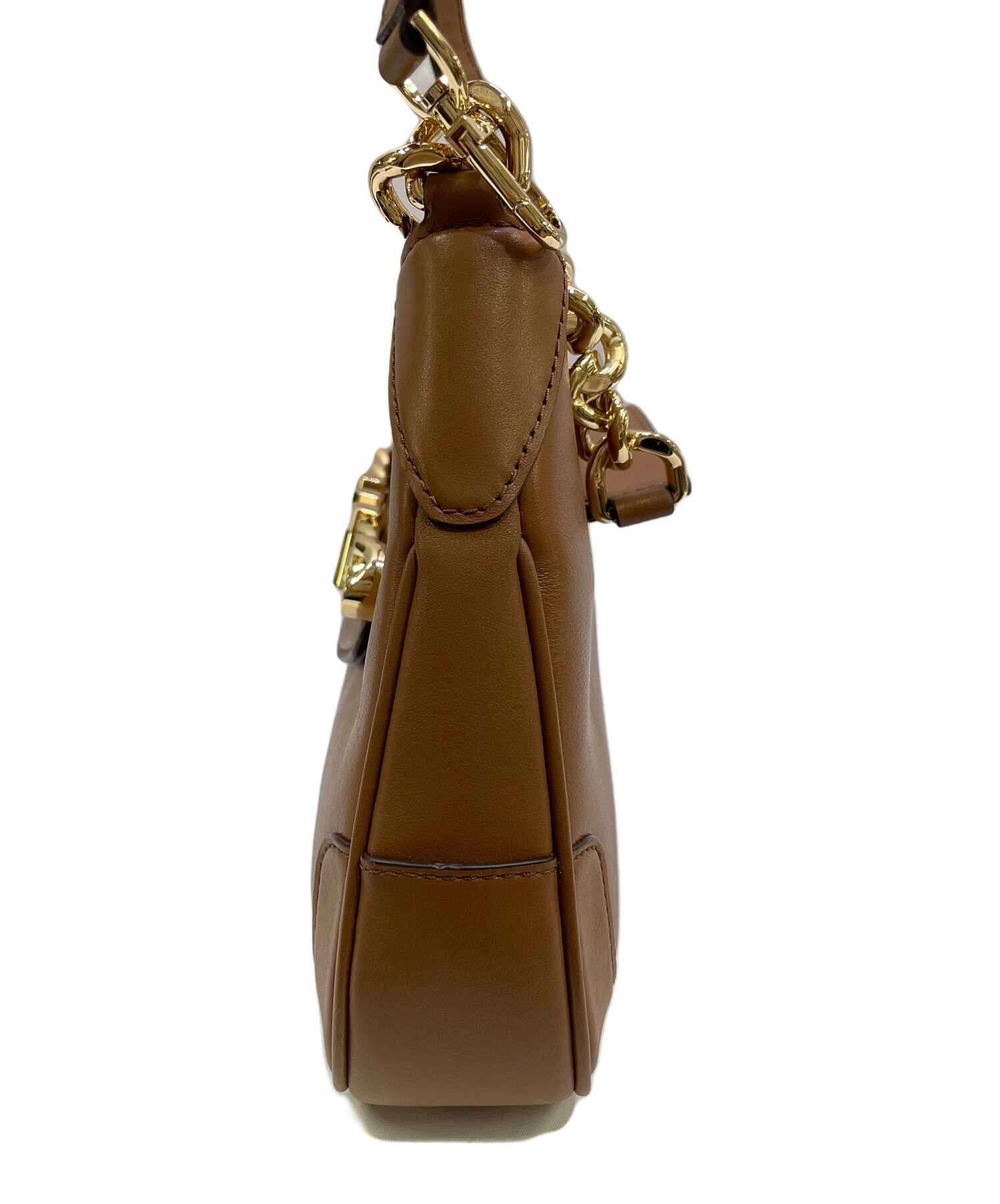 Michael Kors マイケルコース ハンドバッグ ショルダーバッグ ブラウン【中古】 z5801 中古・古着通販】MICHAEL KORS (マイケル・コース) ショルダーバッグ