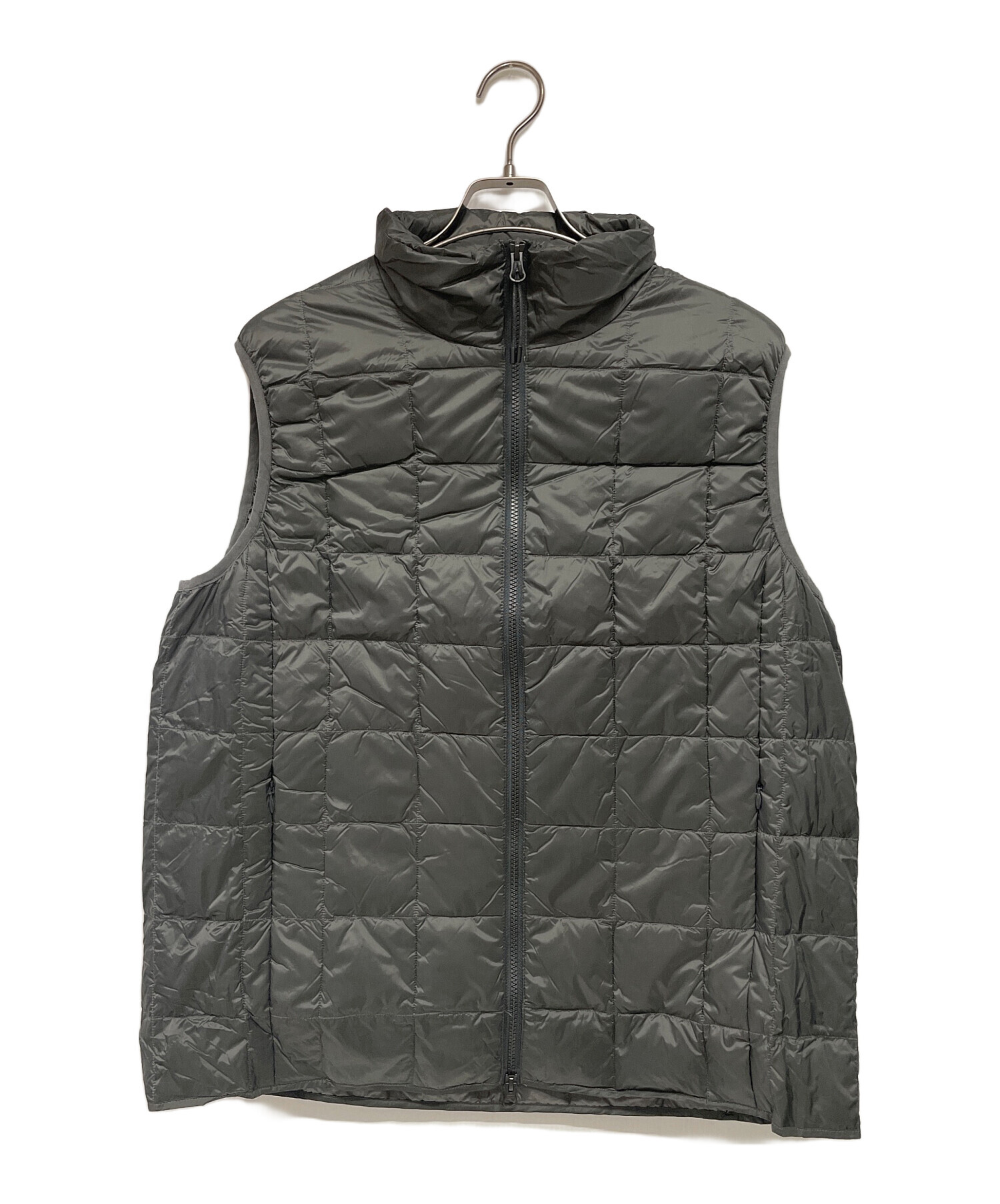 中古・古着通販】TAION (タイオン) ダウンベスト グレー サイズ:2XL 未 