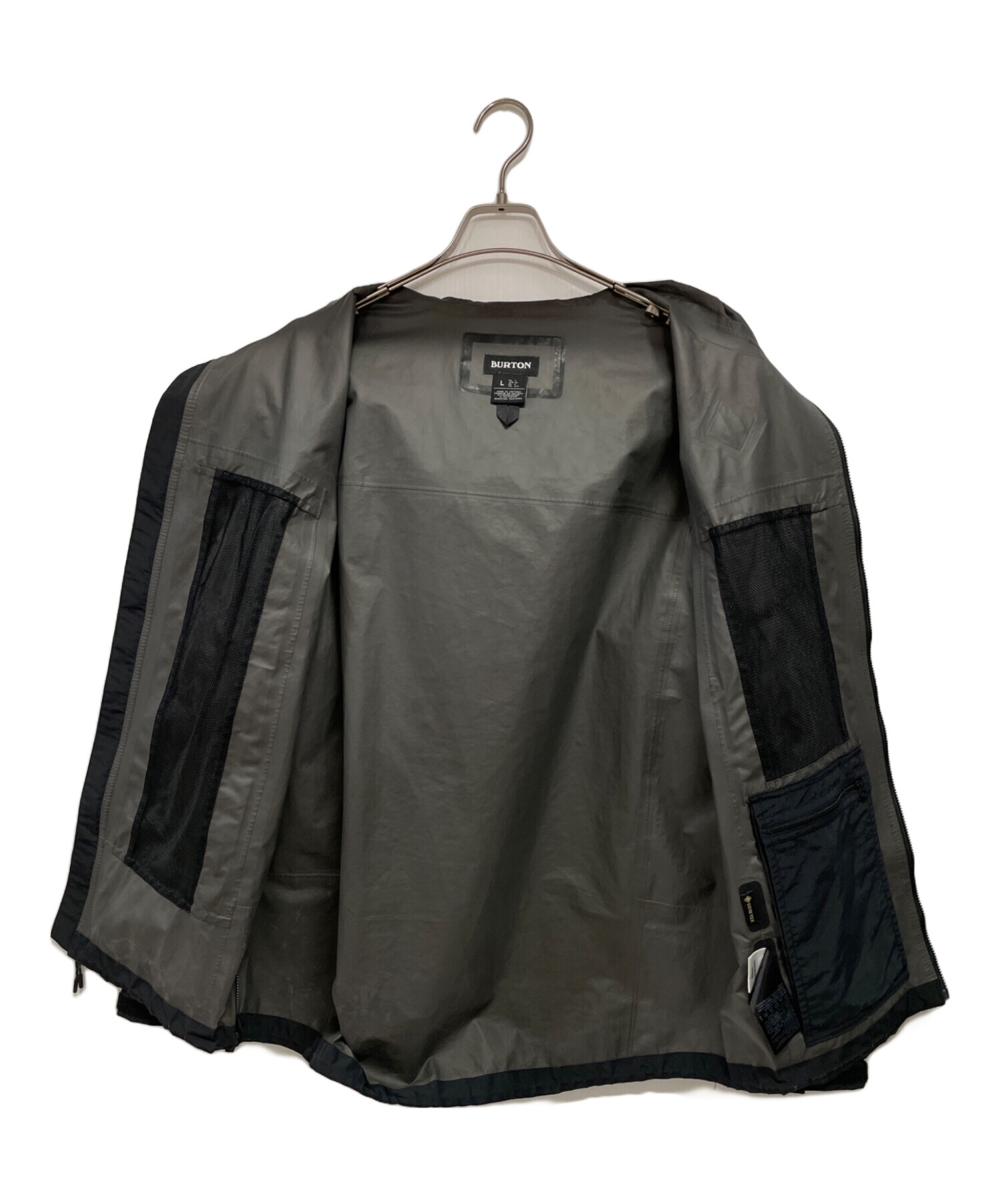 中古・古着通販】BURTON (バートン) ナイロンジャケット ブラック